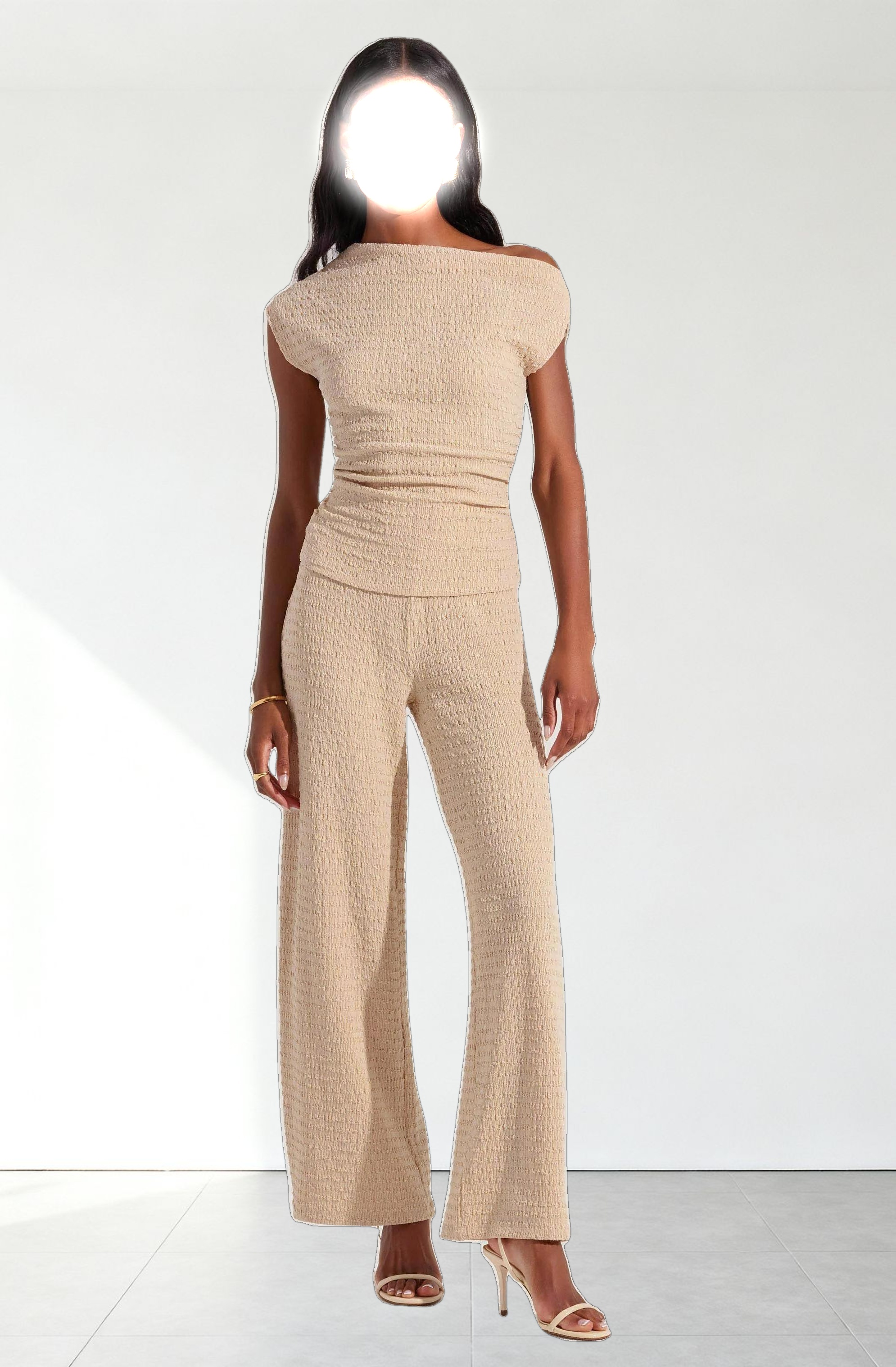 Keir Textured Knit Pants