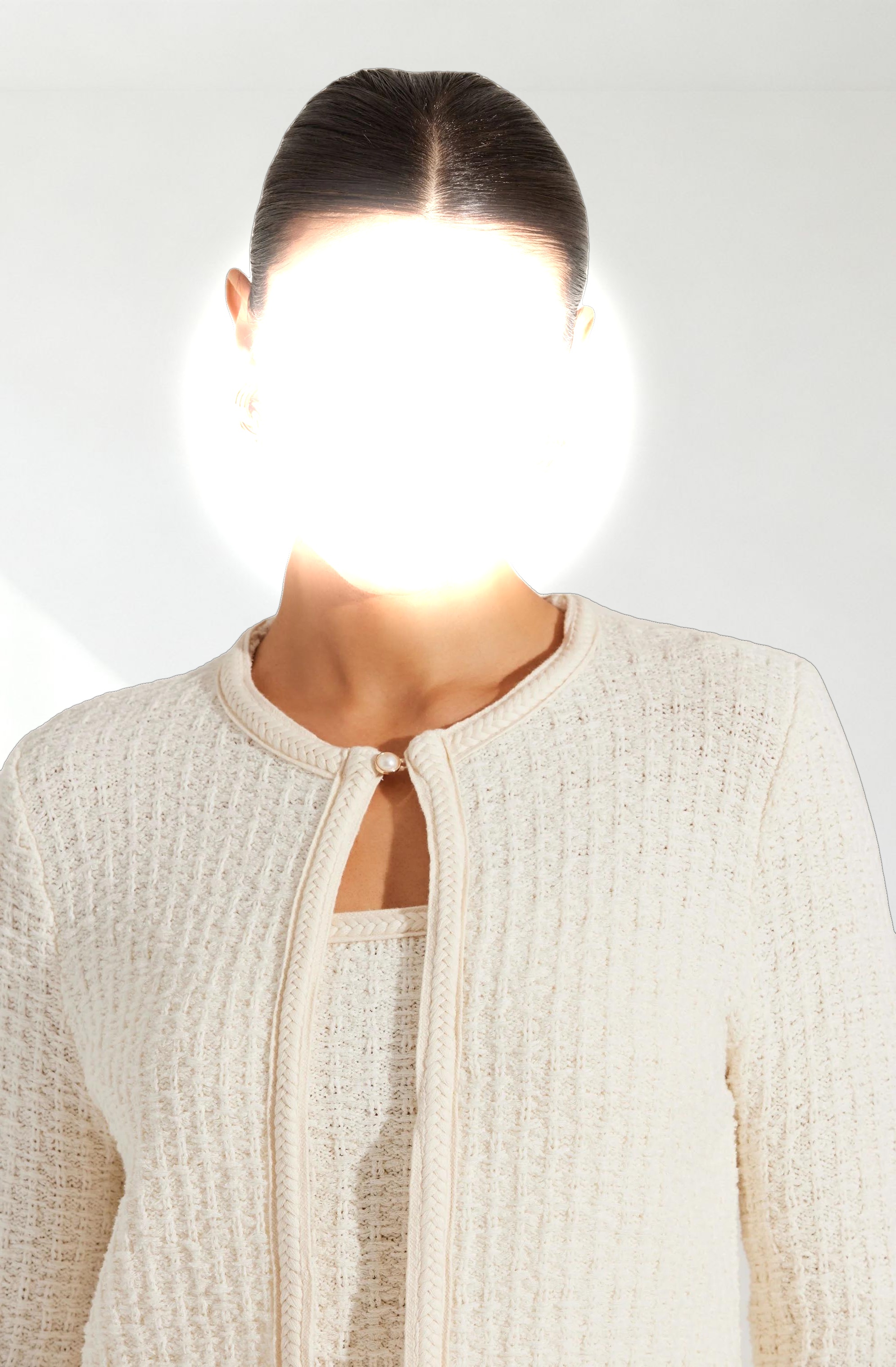 Blaise Pearl Button Cardigan