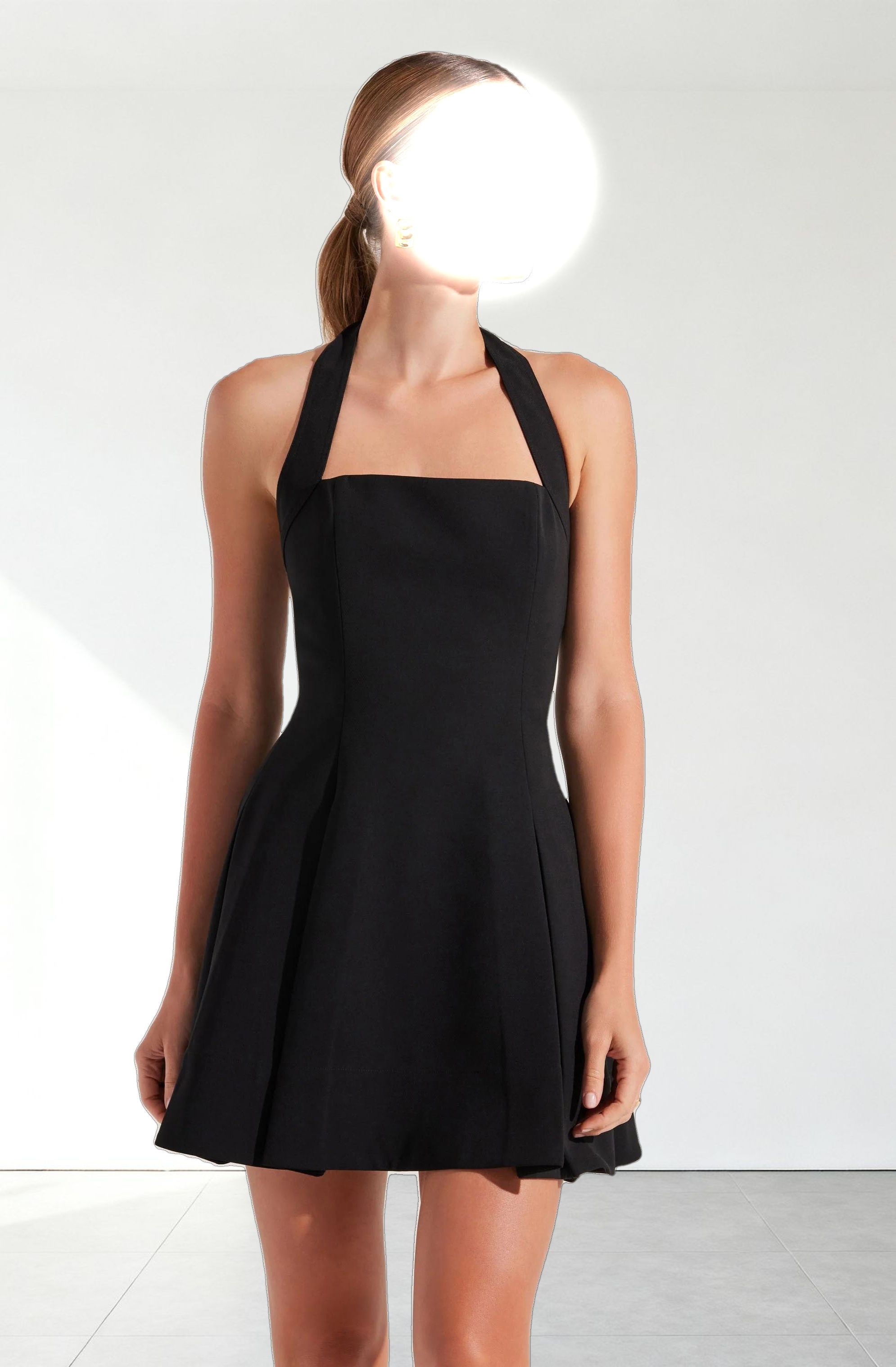 Lilibeth Halter Neck Mini Dress