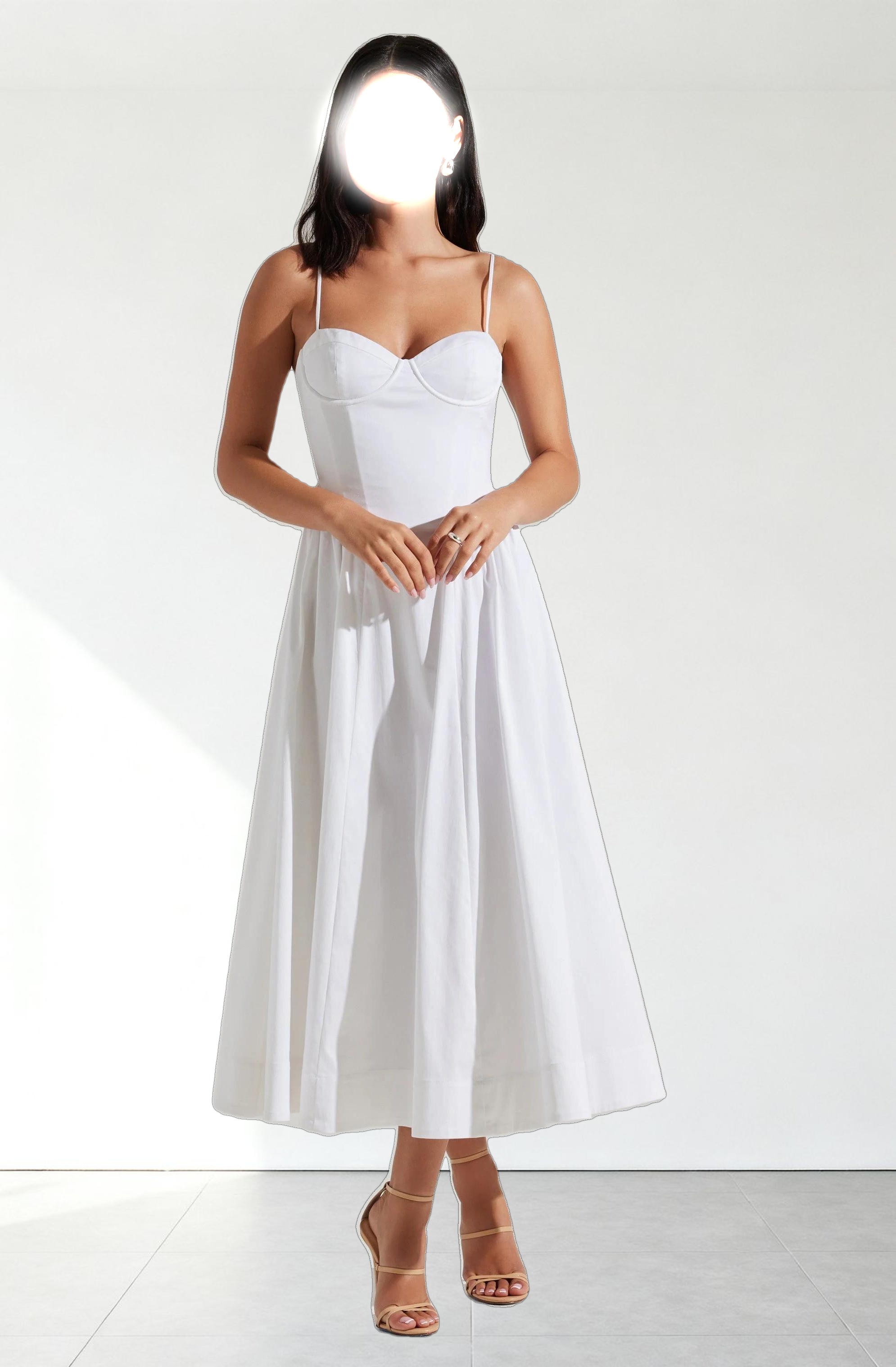 Bellamy Bustier Midi Dress