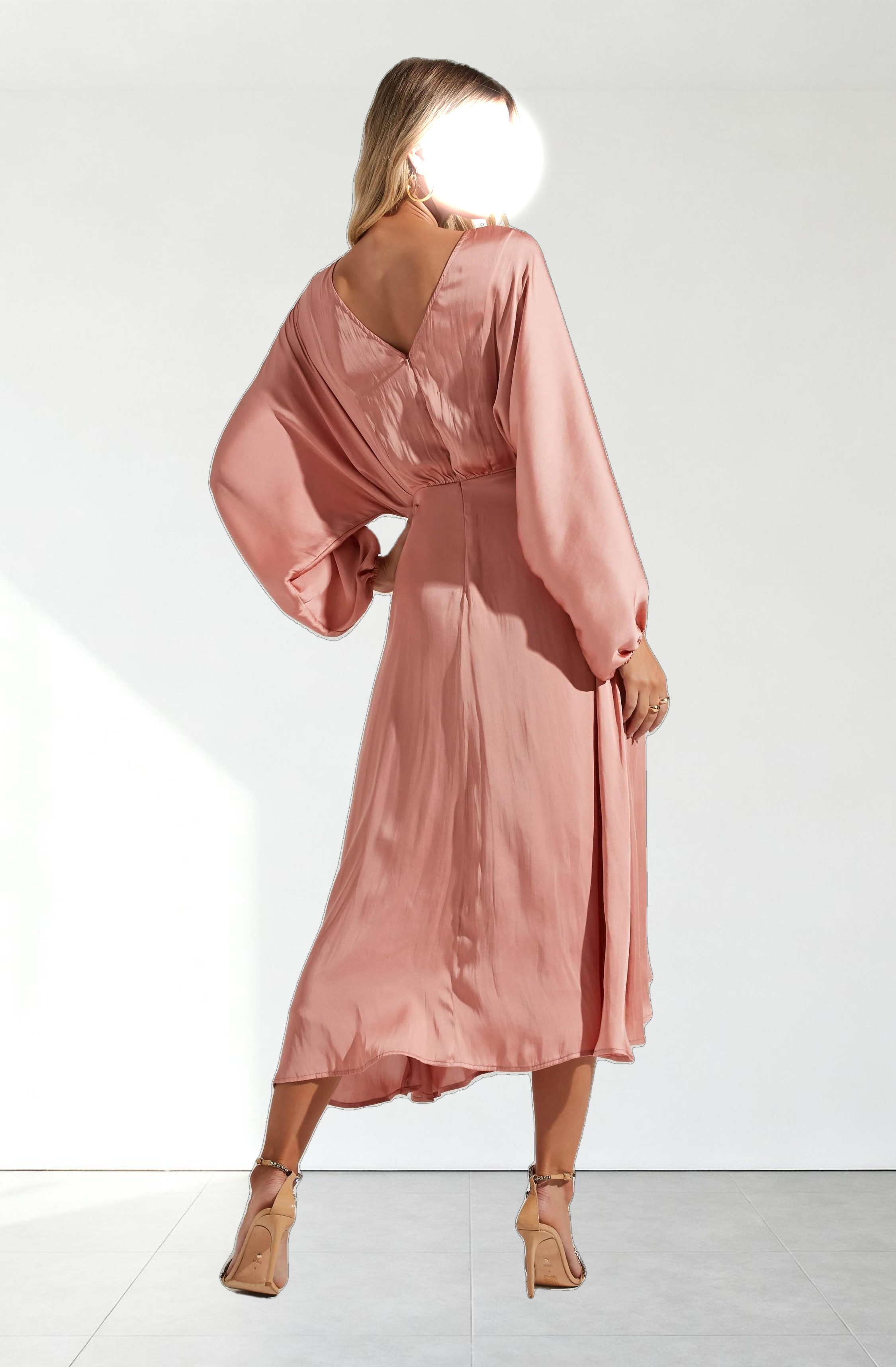 Marin Dolman Sleeve Midi Dress