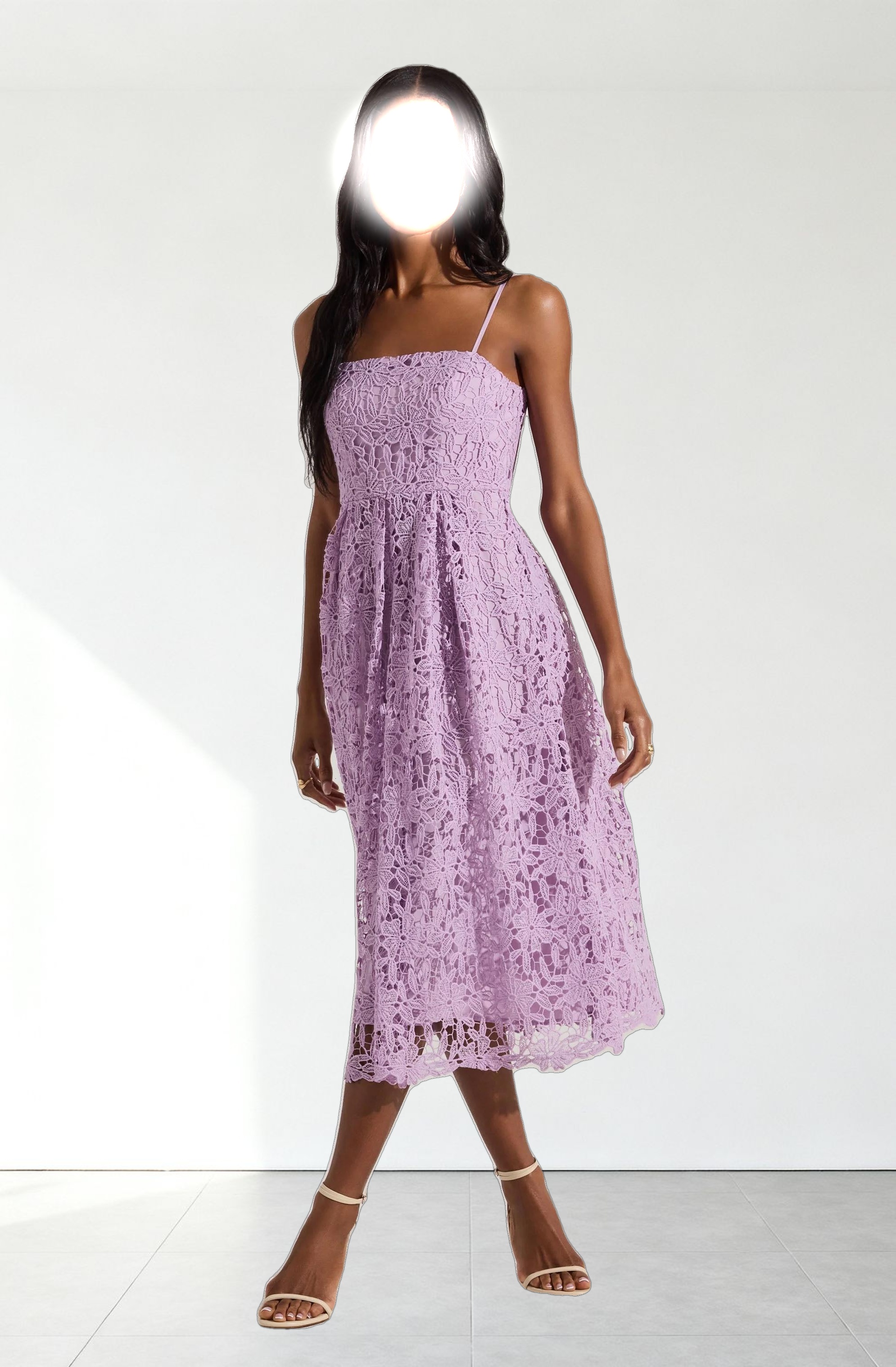 Lace Midi Dress