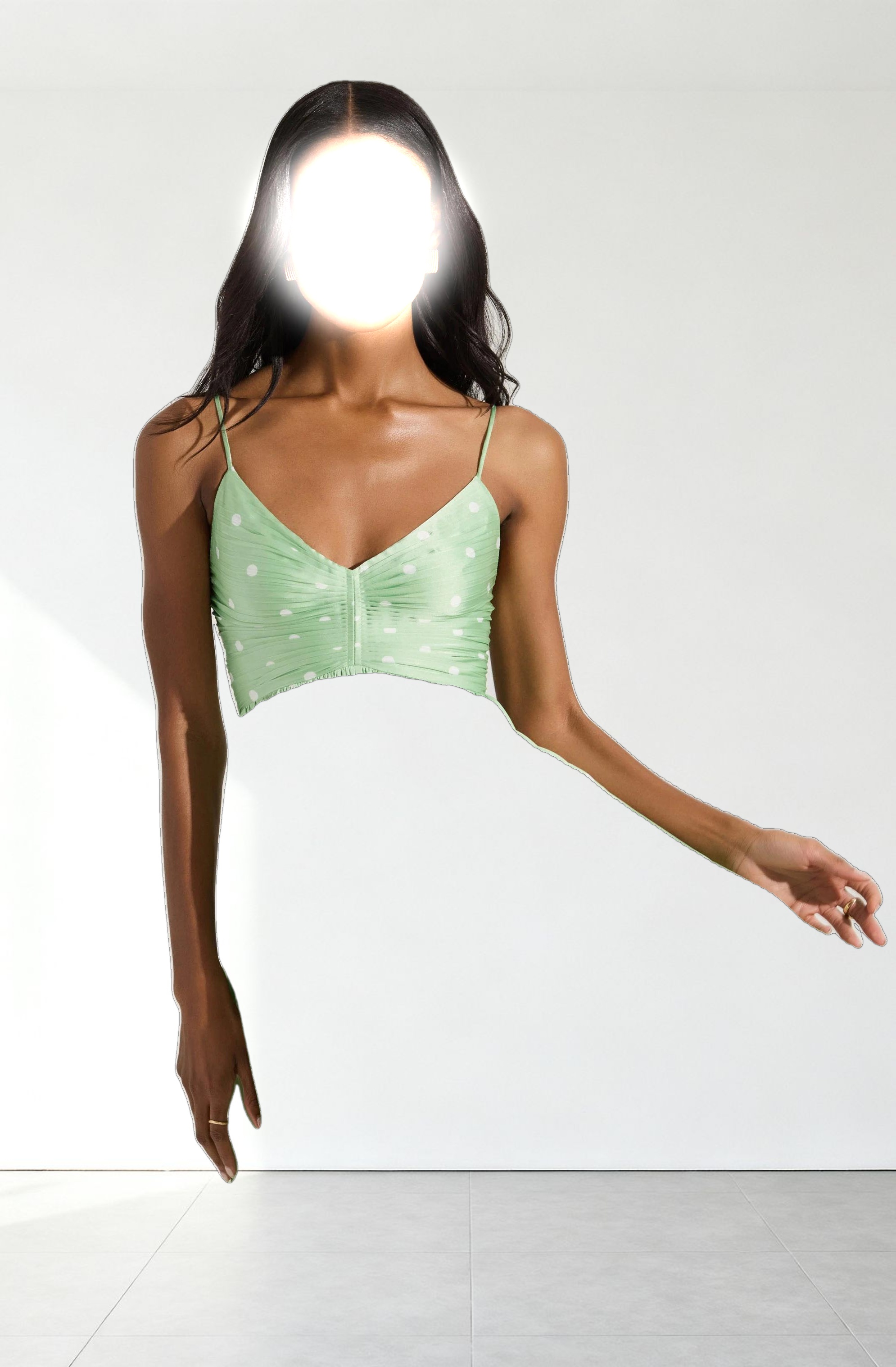 Maeve Printed Pleated Midi Dress