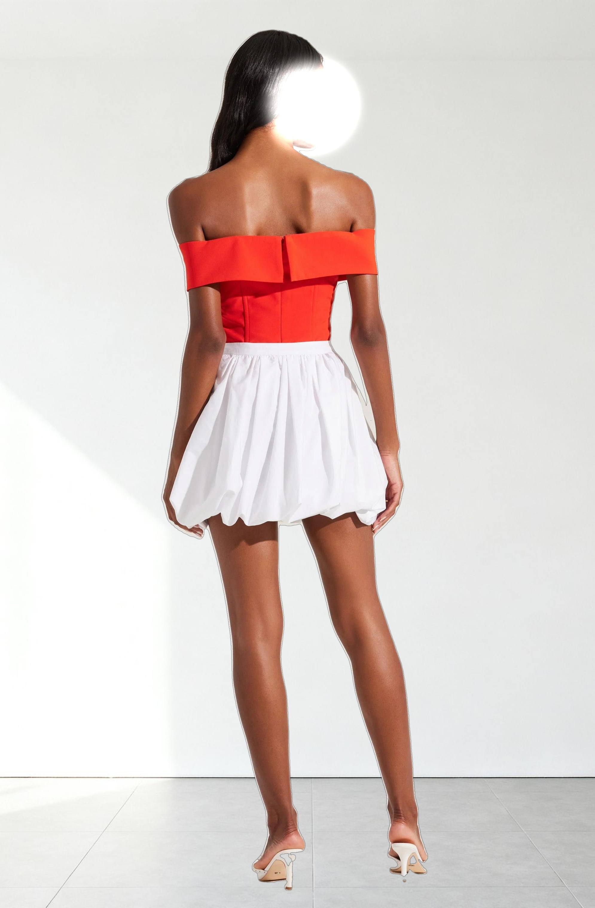 Telayna Off Shoulder Bow Top