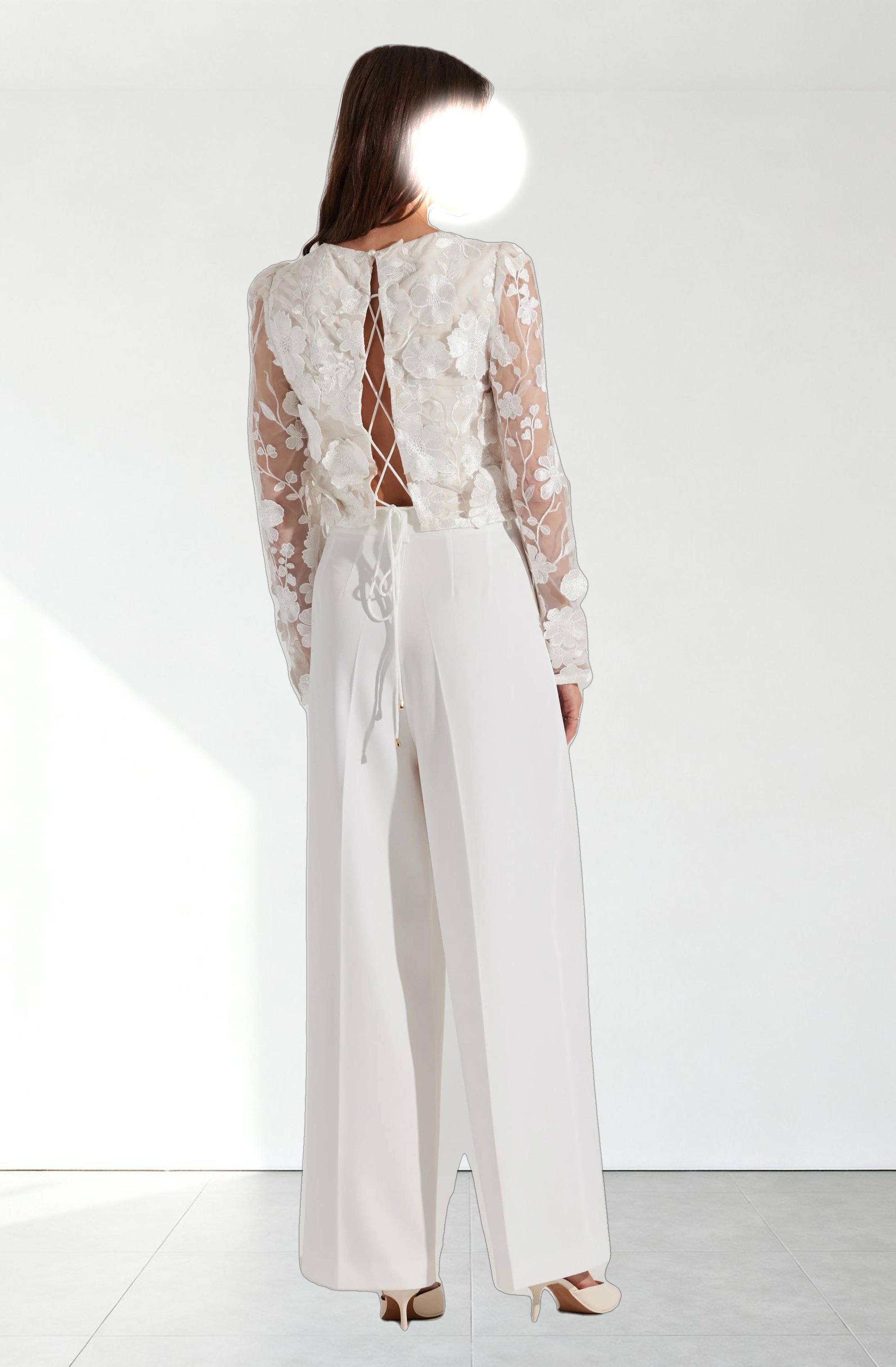 Milani Wide Leg Trouser Pants