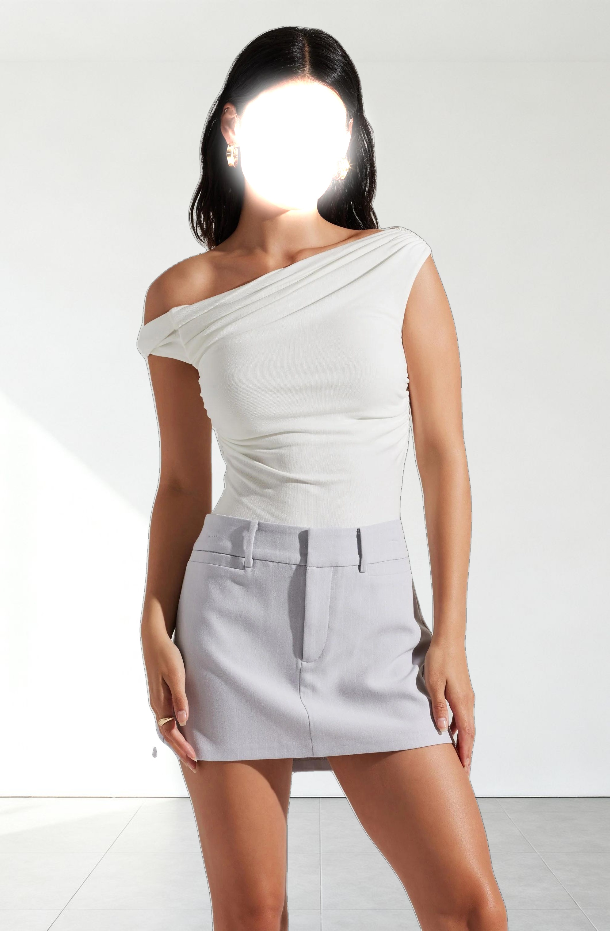 Fiora Asymmetrical Bodysuit