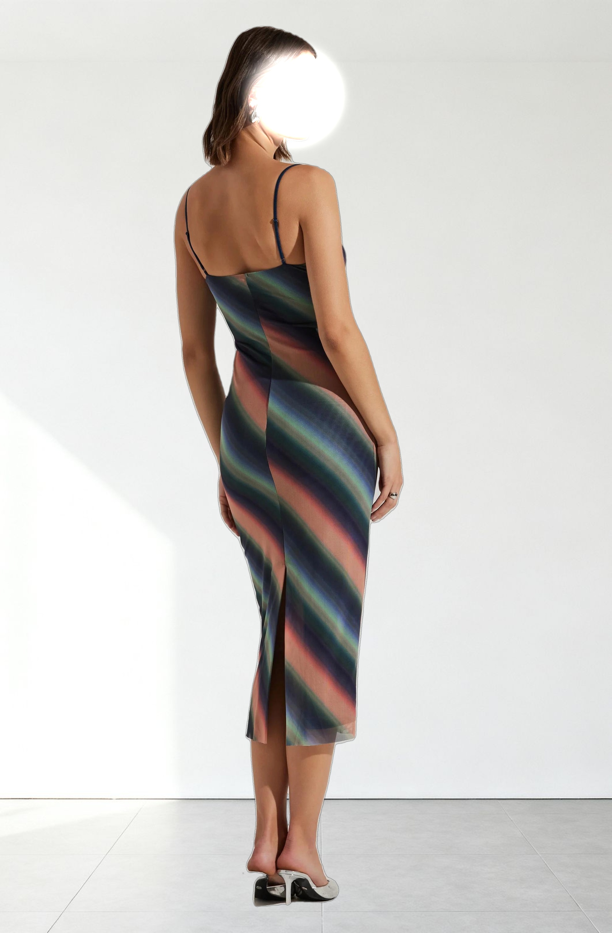 Synne Mesh Midi Dress