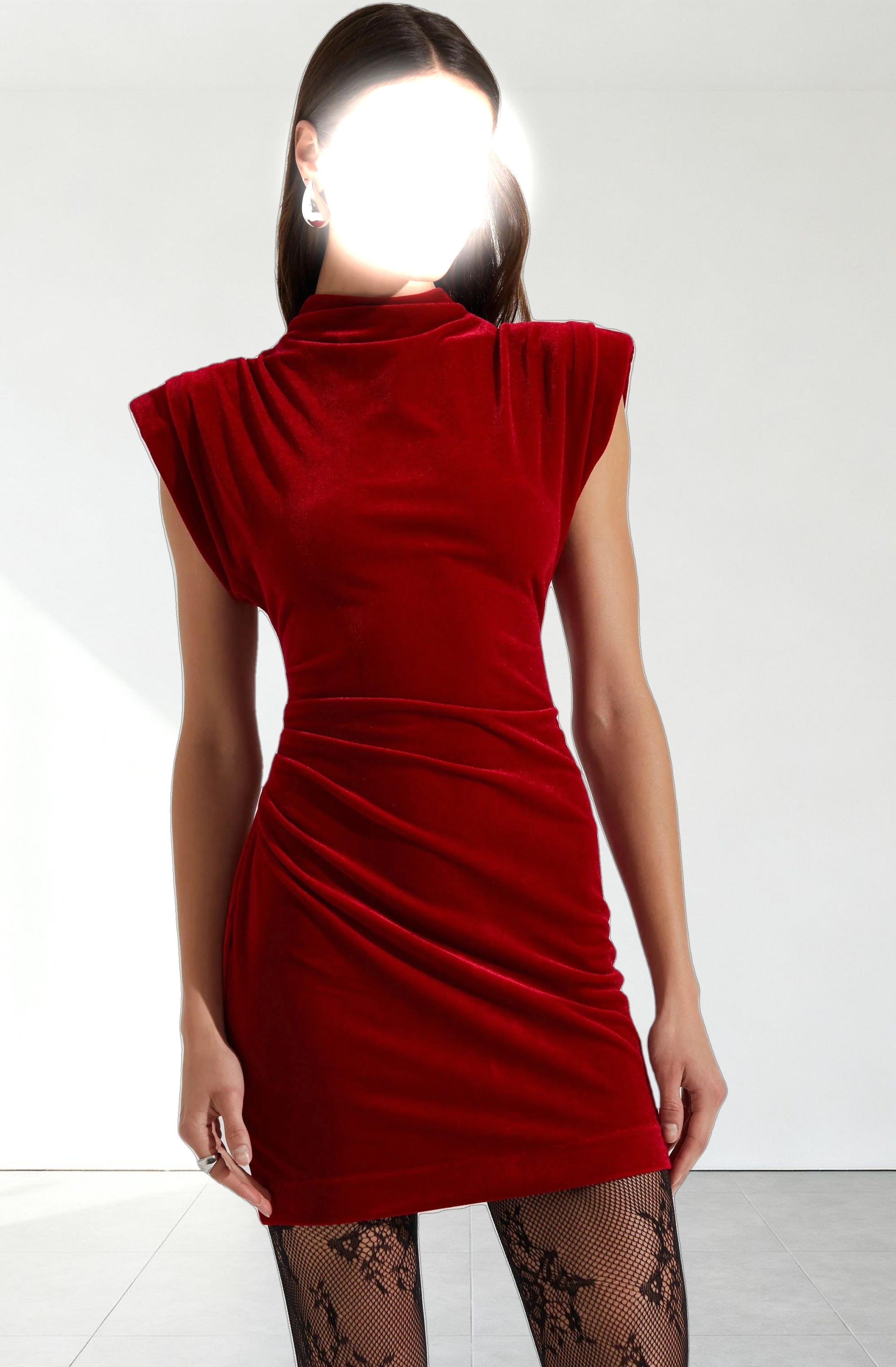 Ila Velvet Mini Dress