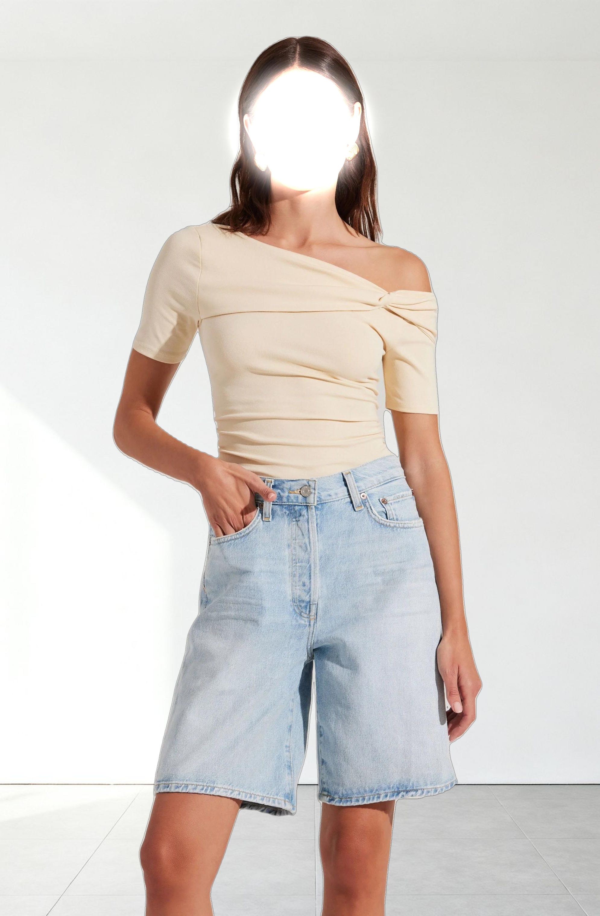 Saylah Off Shoulder Twist Top