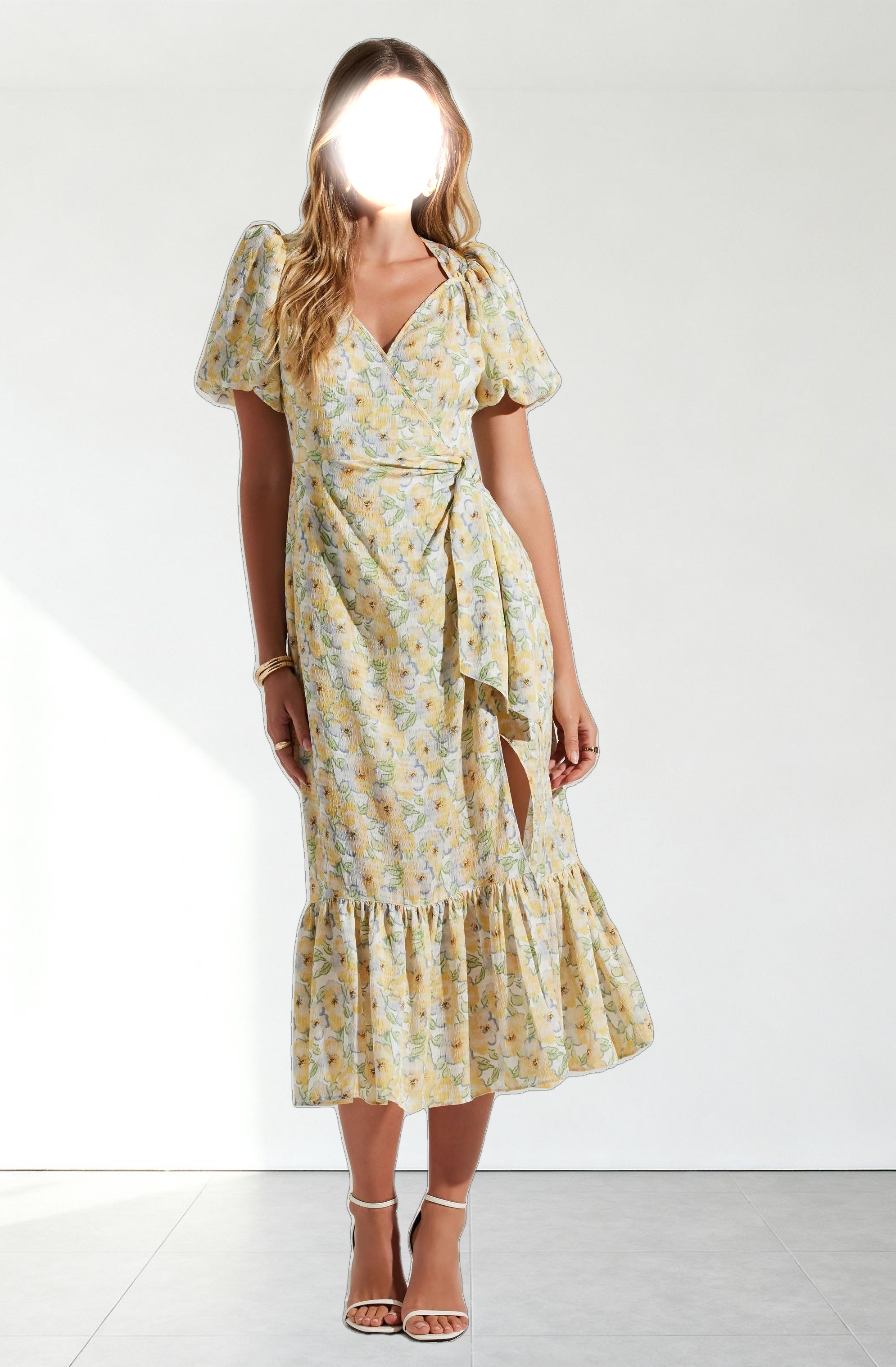 Modena Floral Midi Dress