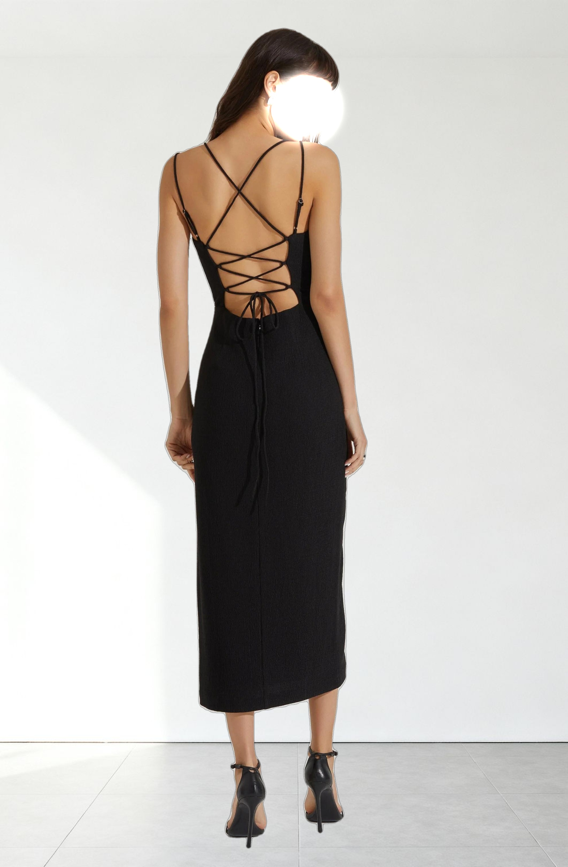 Brinda Wrap Midi Dress