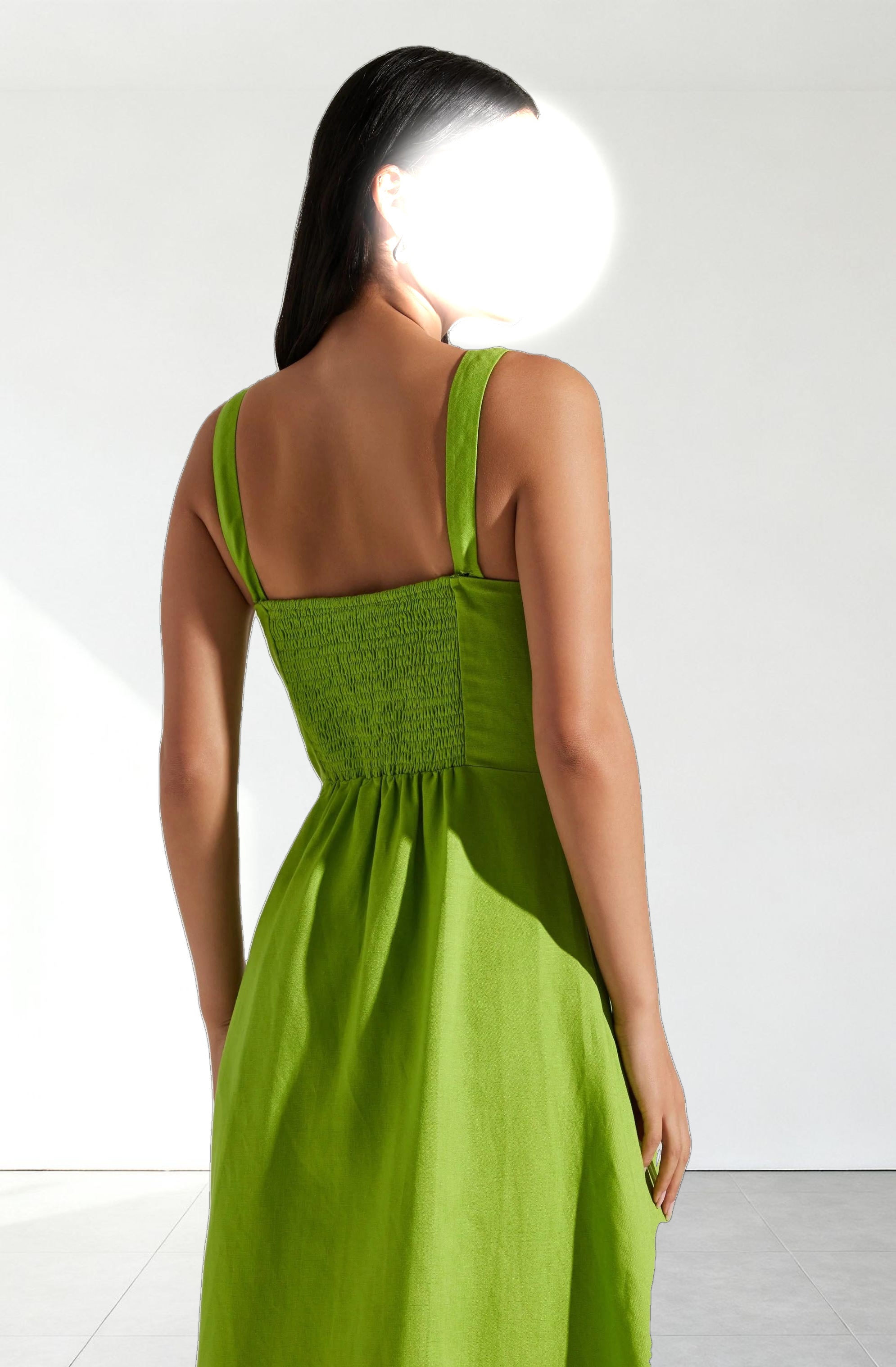 Estella Corset Midi Dress