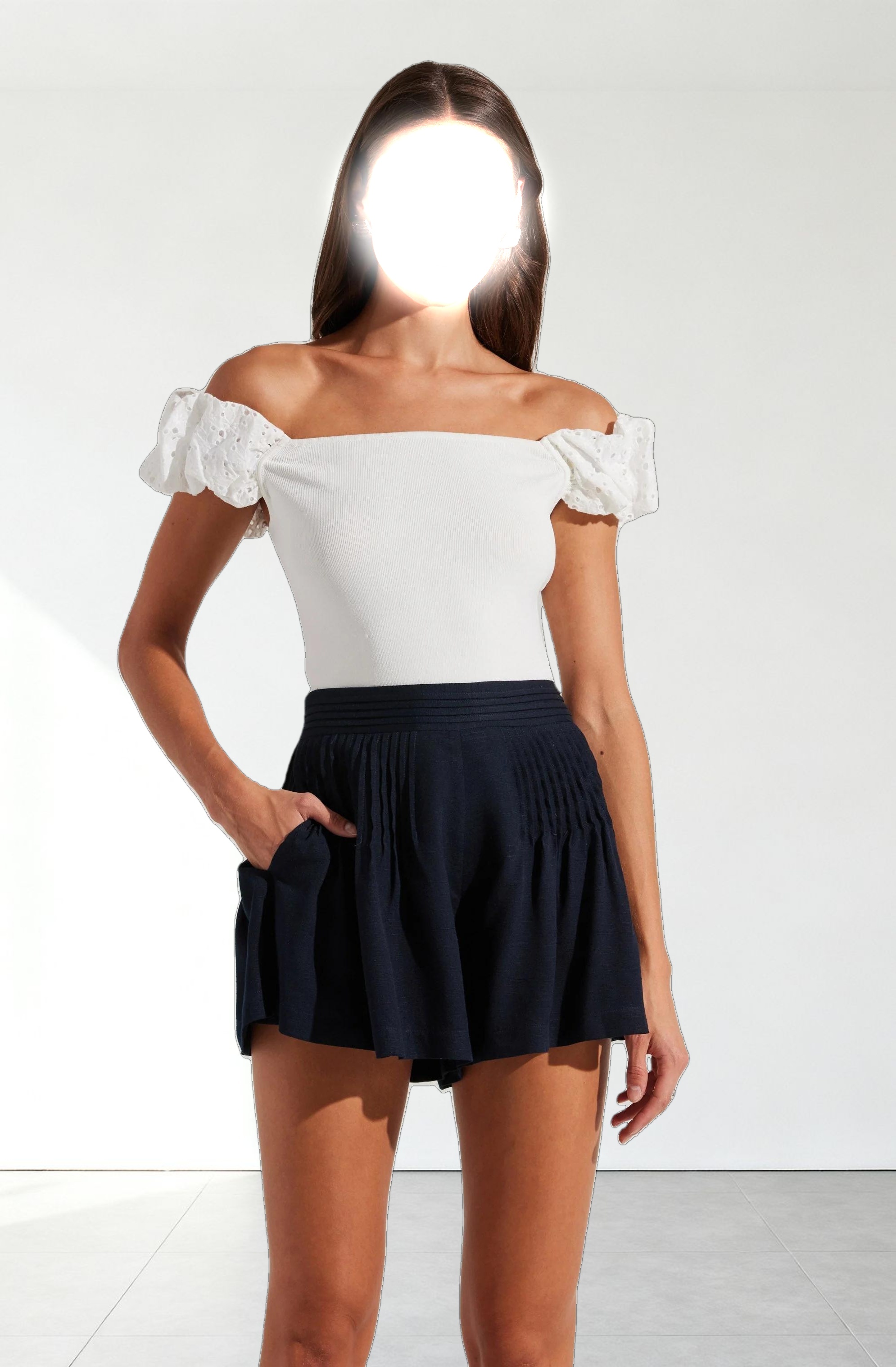 Ciro Linen-Blend Shorts