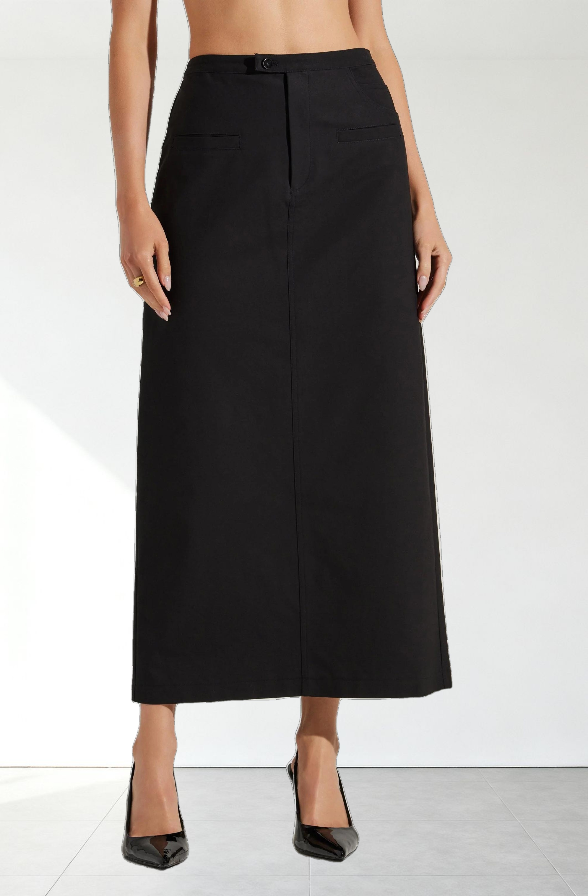 Sibley Tailored Midi Skirt