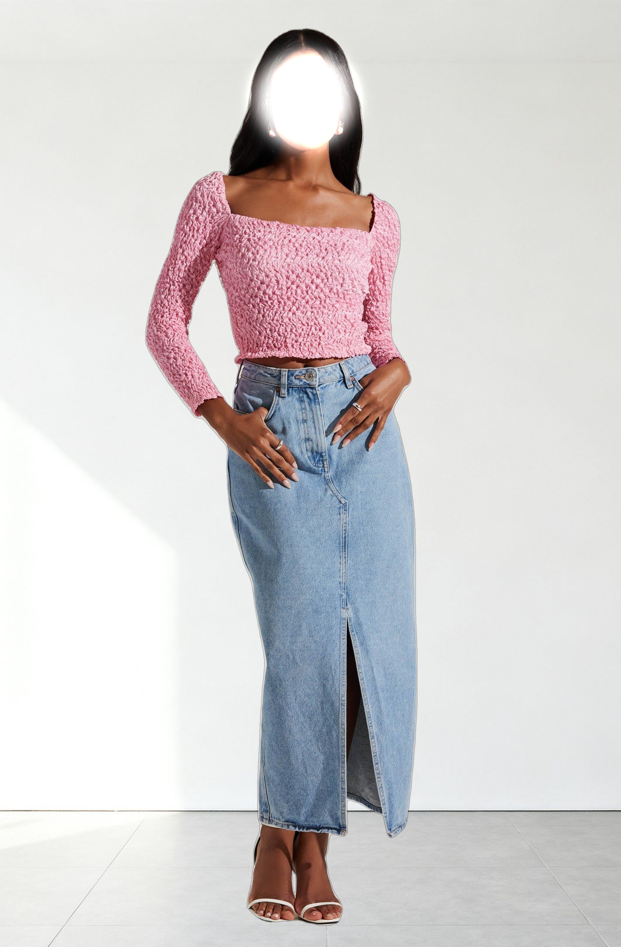 Sorrel Cropped Long Sleeve Top