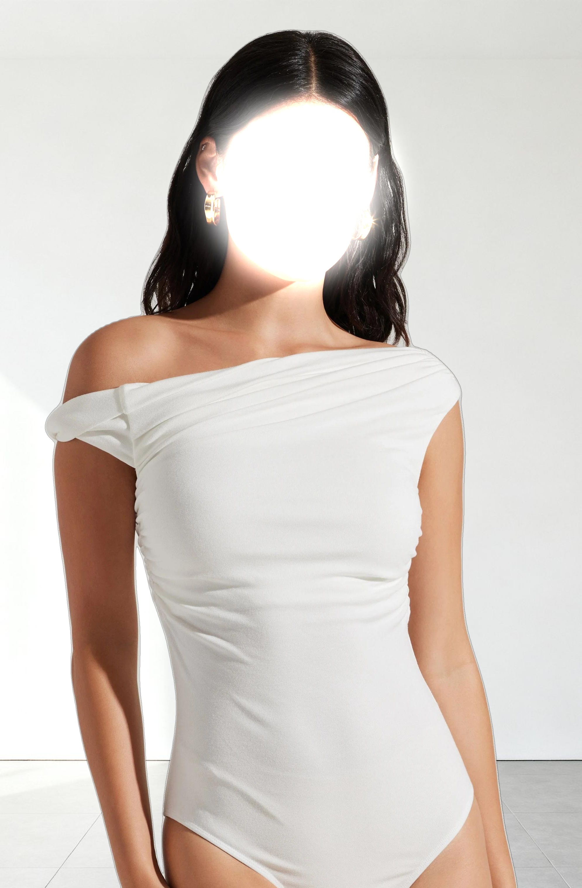 Fiora Asymmetrical Bodysuit