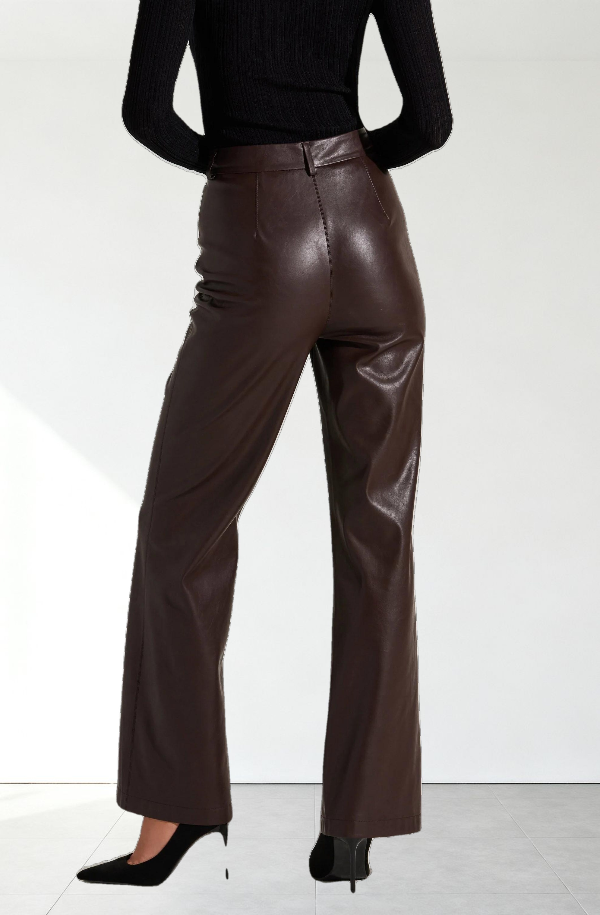 Vance Faux Leather Pants