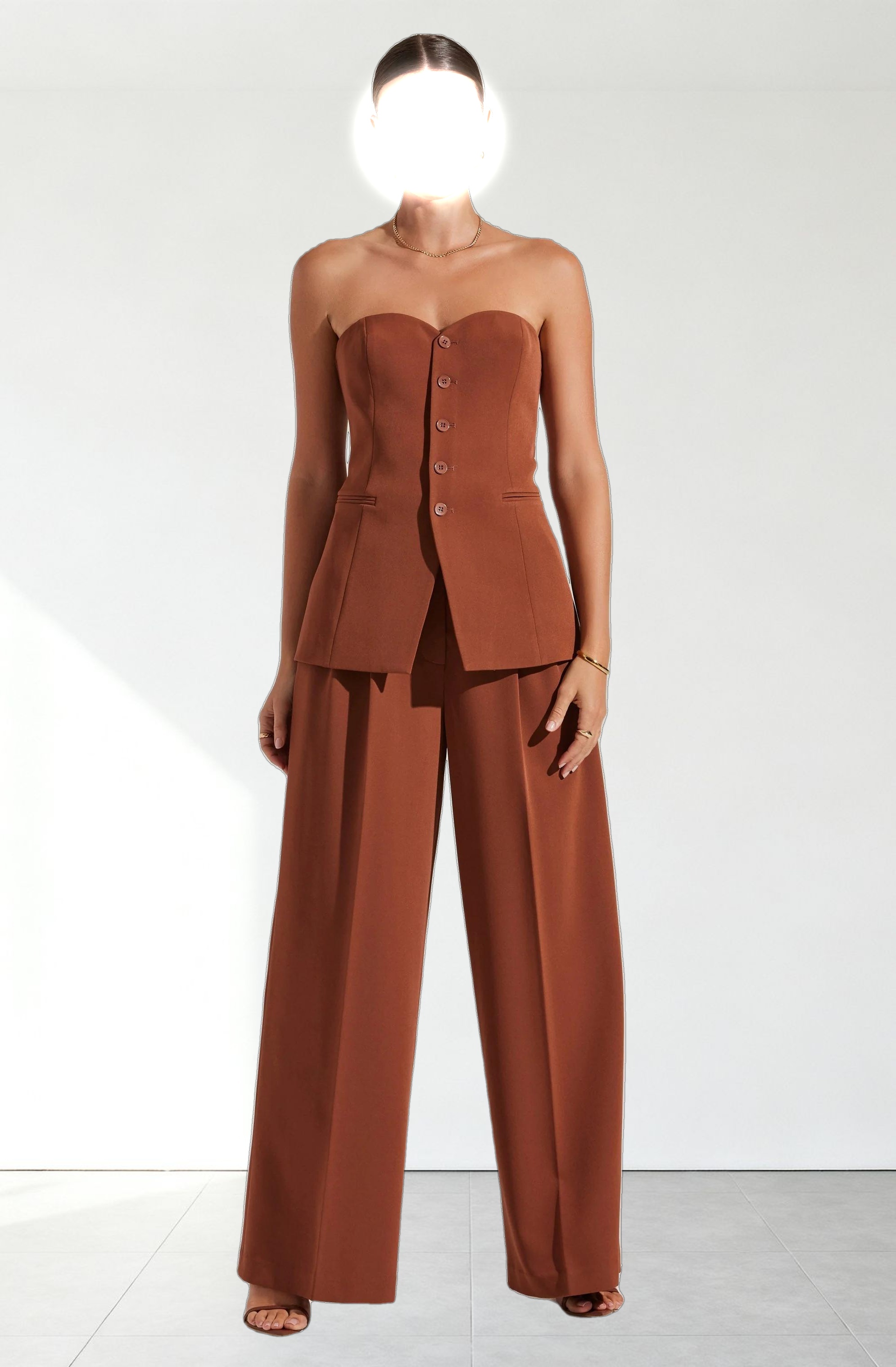 Milani Tailored Bustier Top