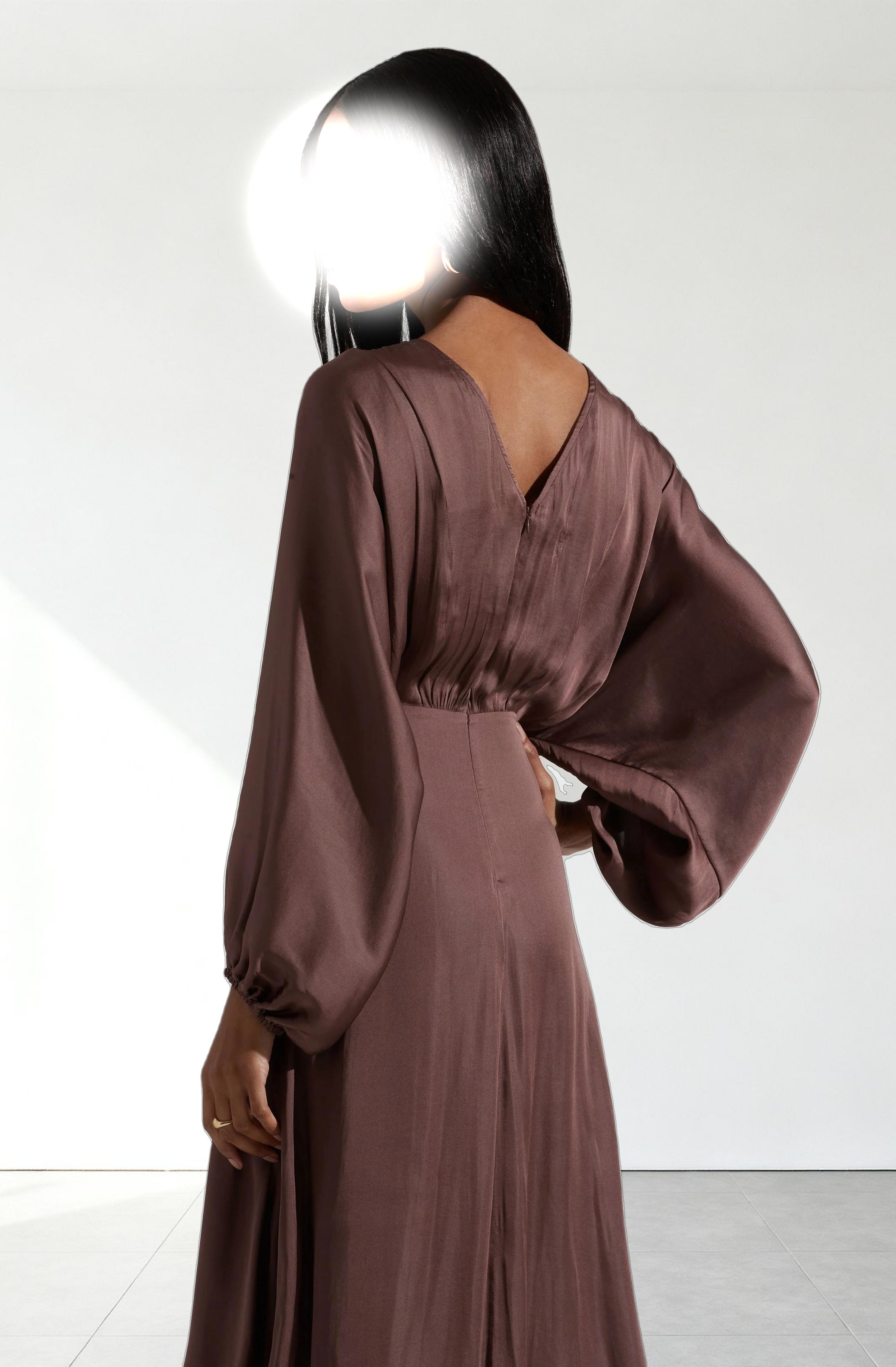Marin Dolman Sleeve Midi Dress