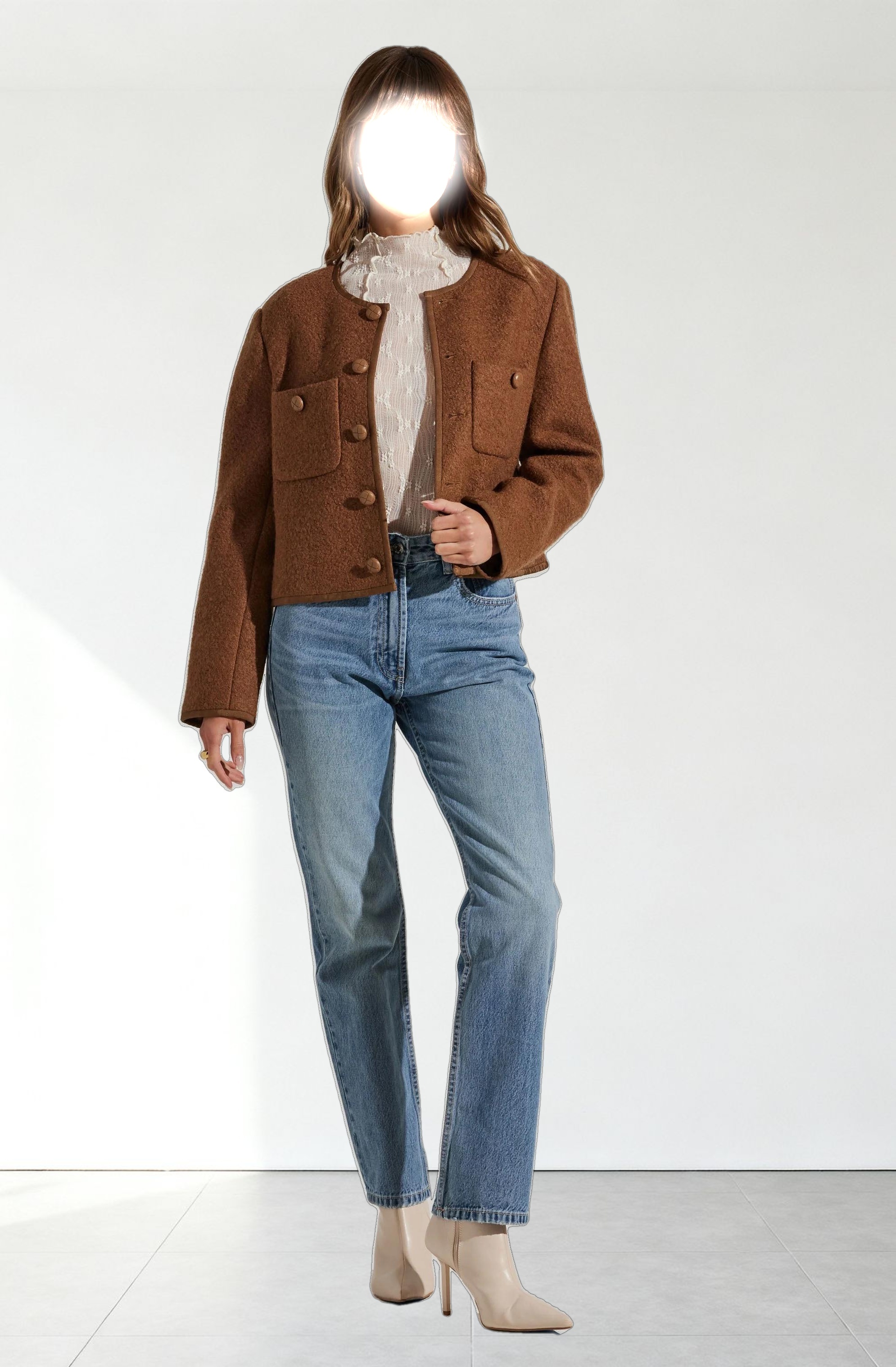 Calliope Wool Blend Jacket