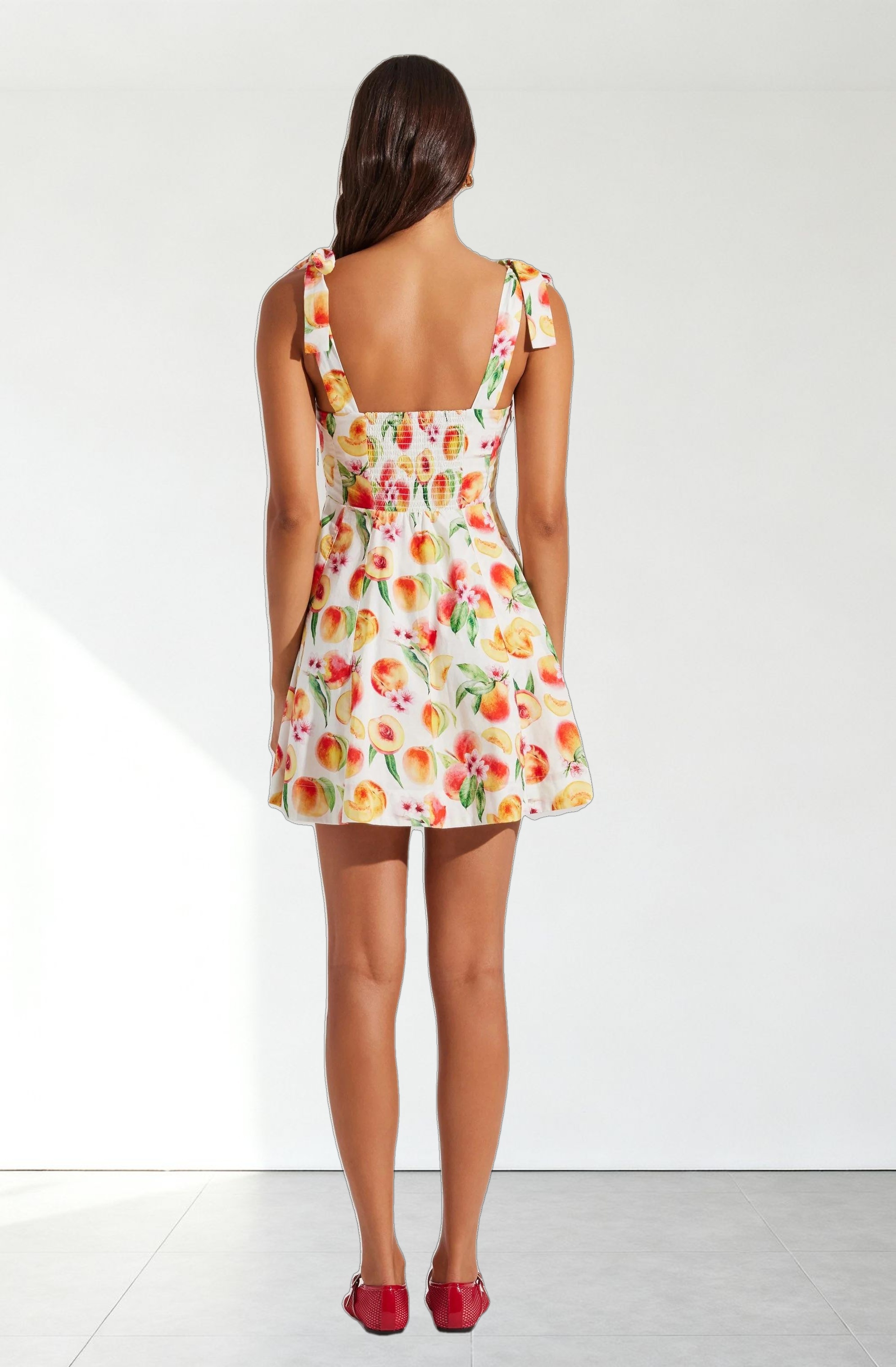 Tinesha Bow Strap Mini Dress