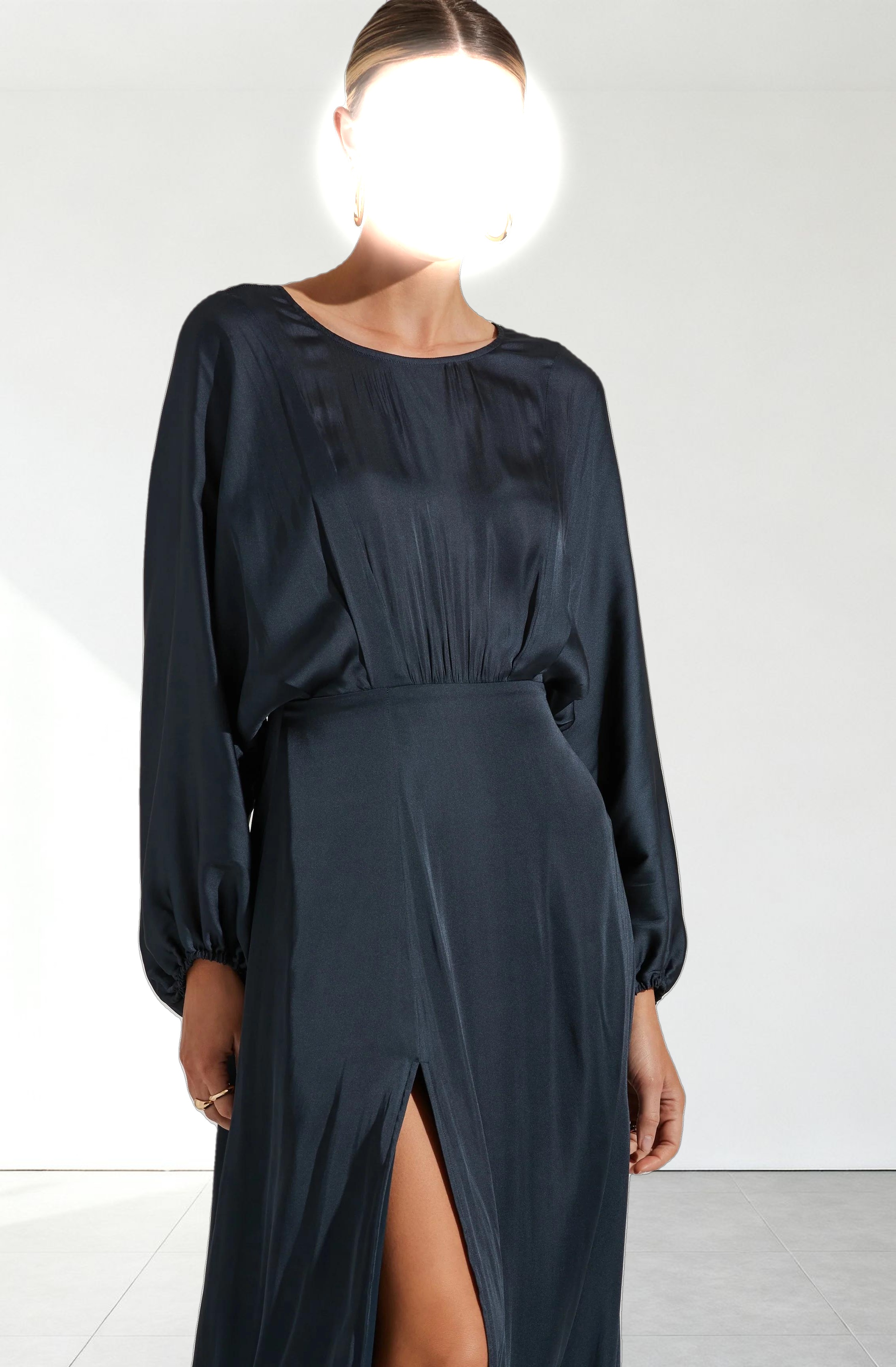 Marin Dolman Sleeve Midi Dress