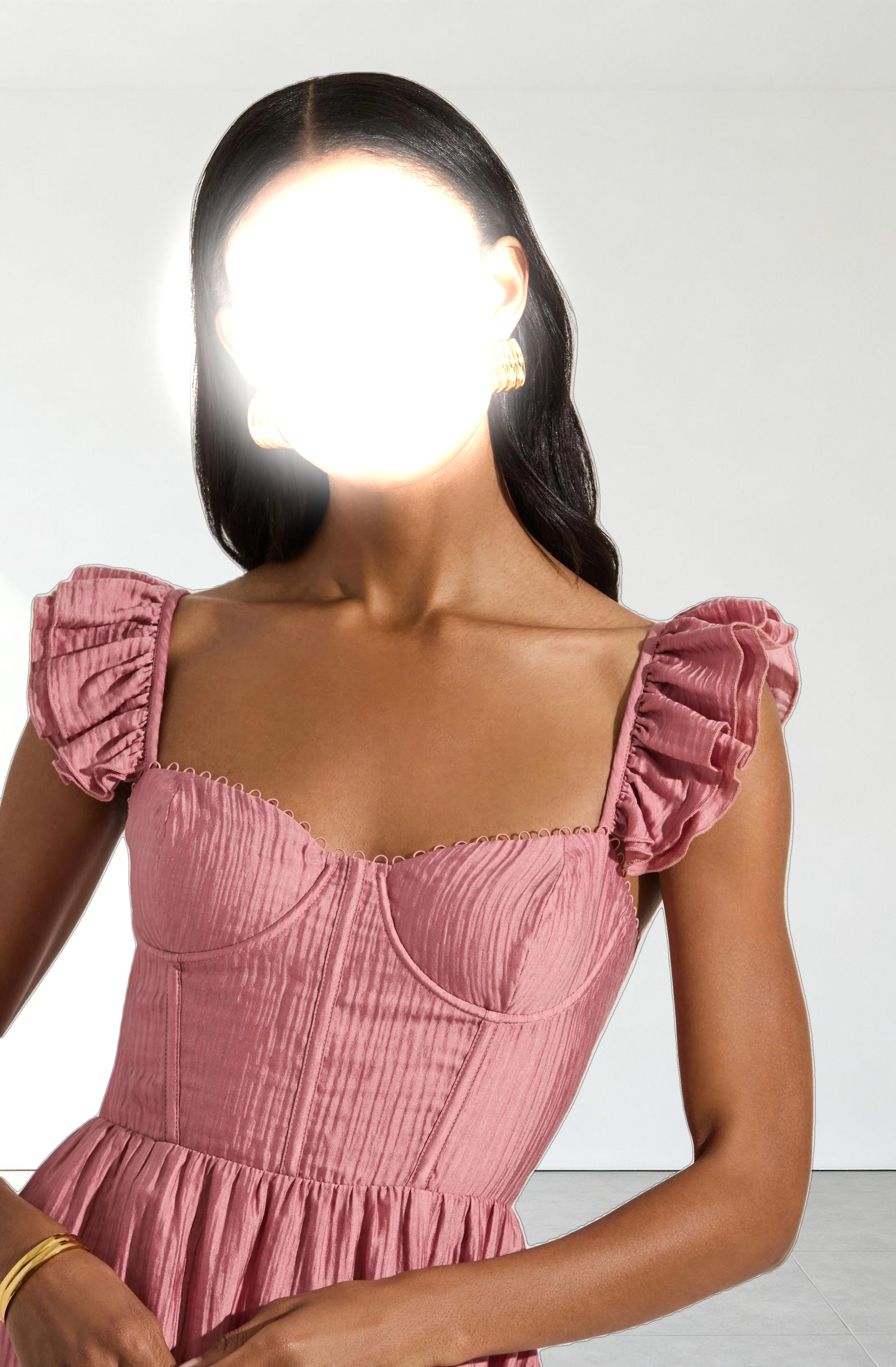 Wedelia Bustier Midi Dress