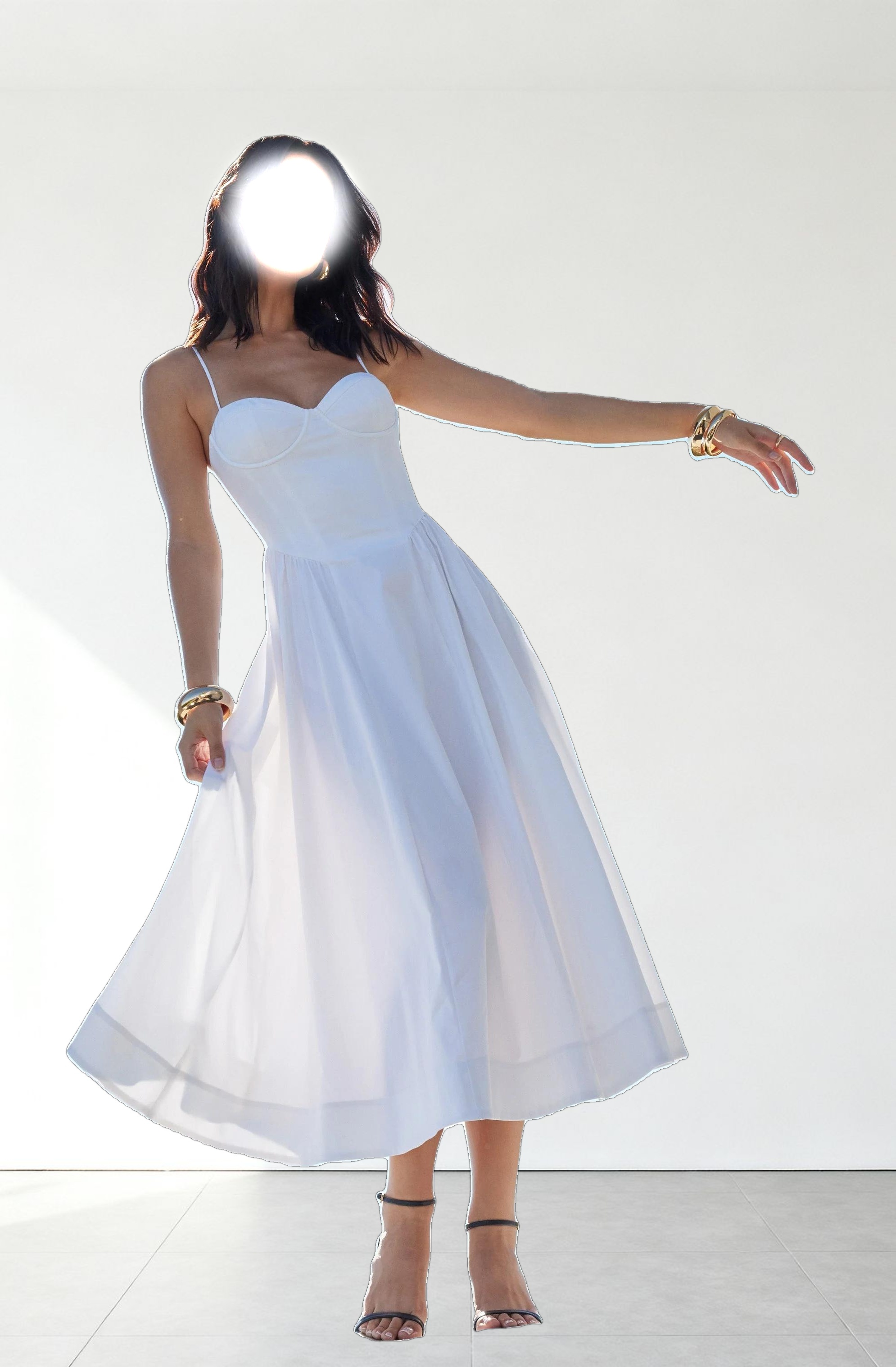 Bellamy Bustier Midi Dress