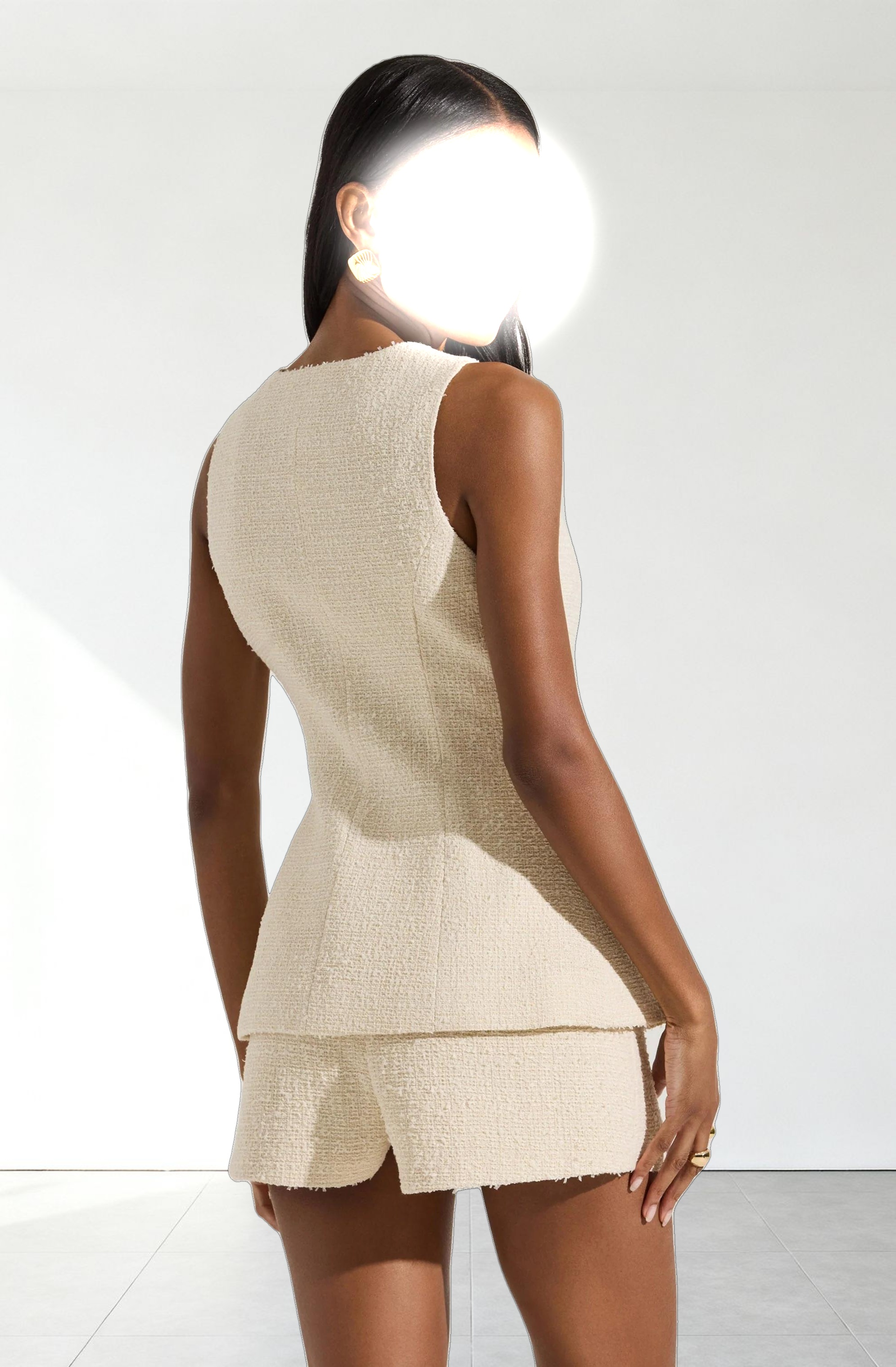 Brunelle Tweed Cutaway Vest