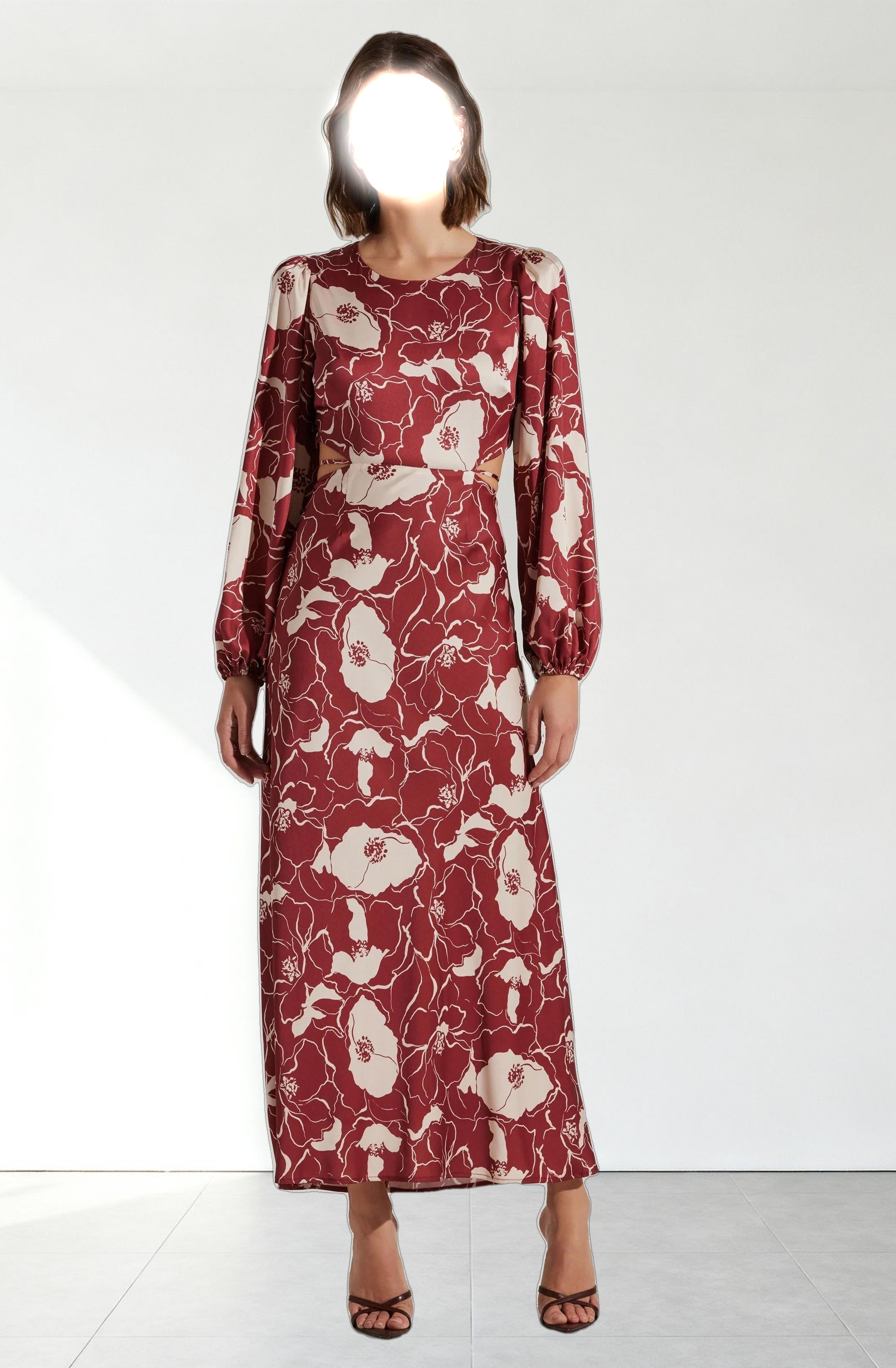 Quinn Floral Cutout Maxi Dress