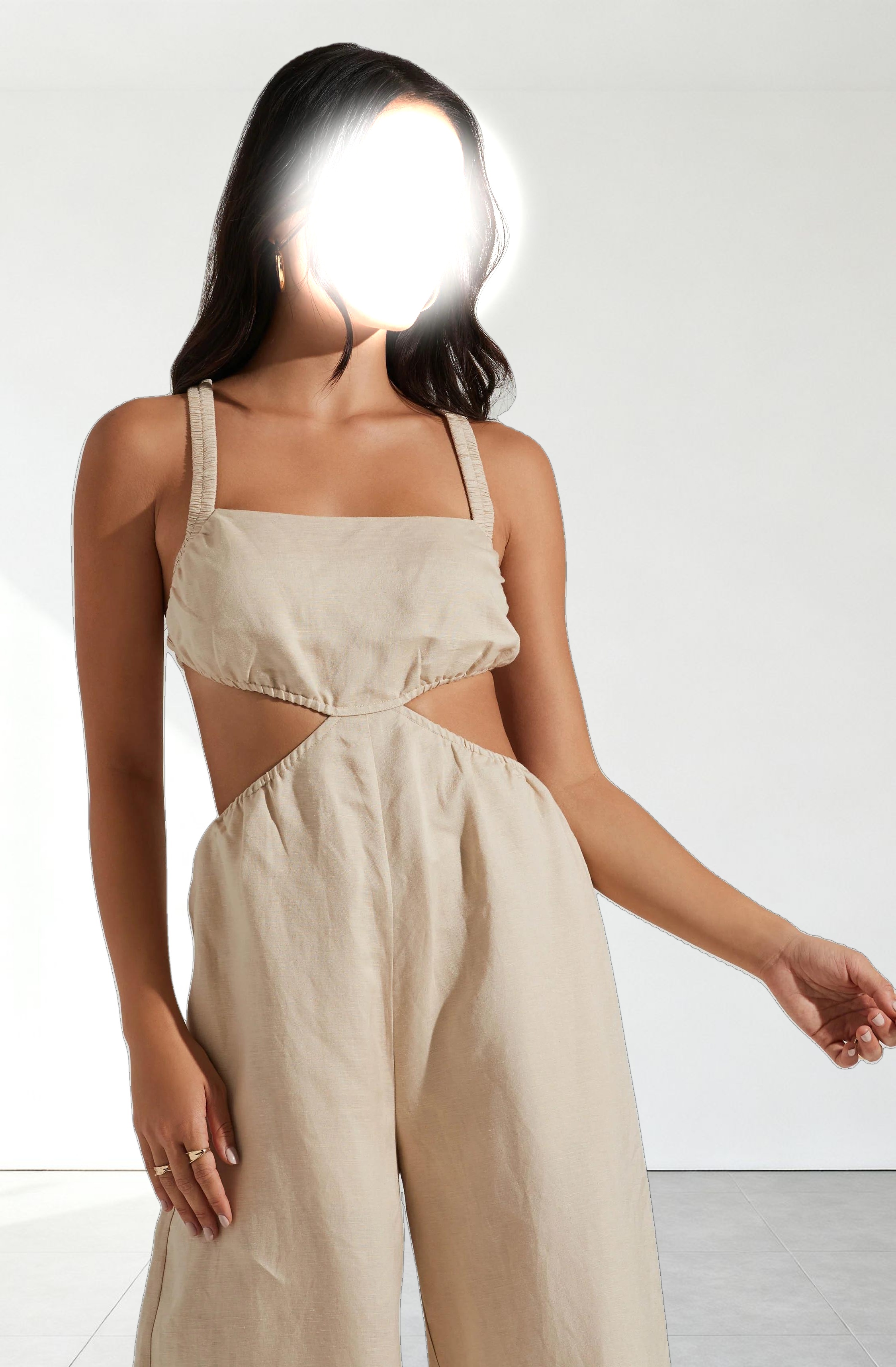 Marise Cutout Wide Leg Jumpsuit