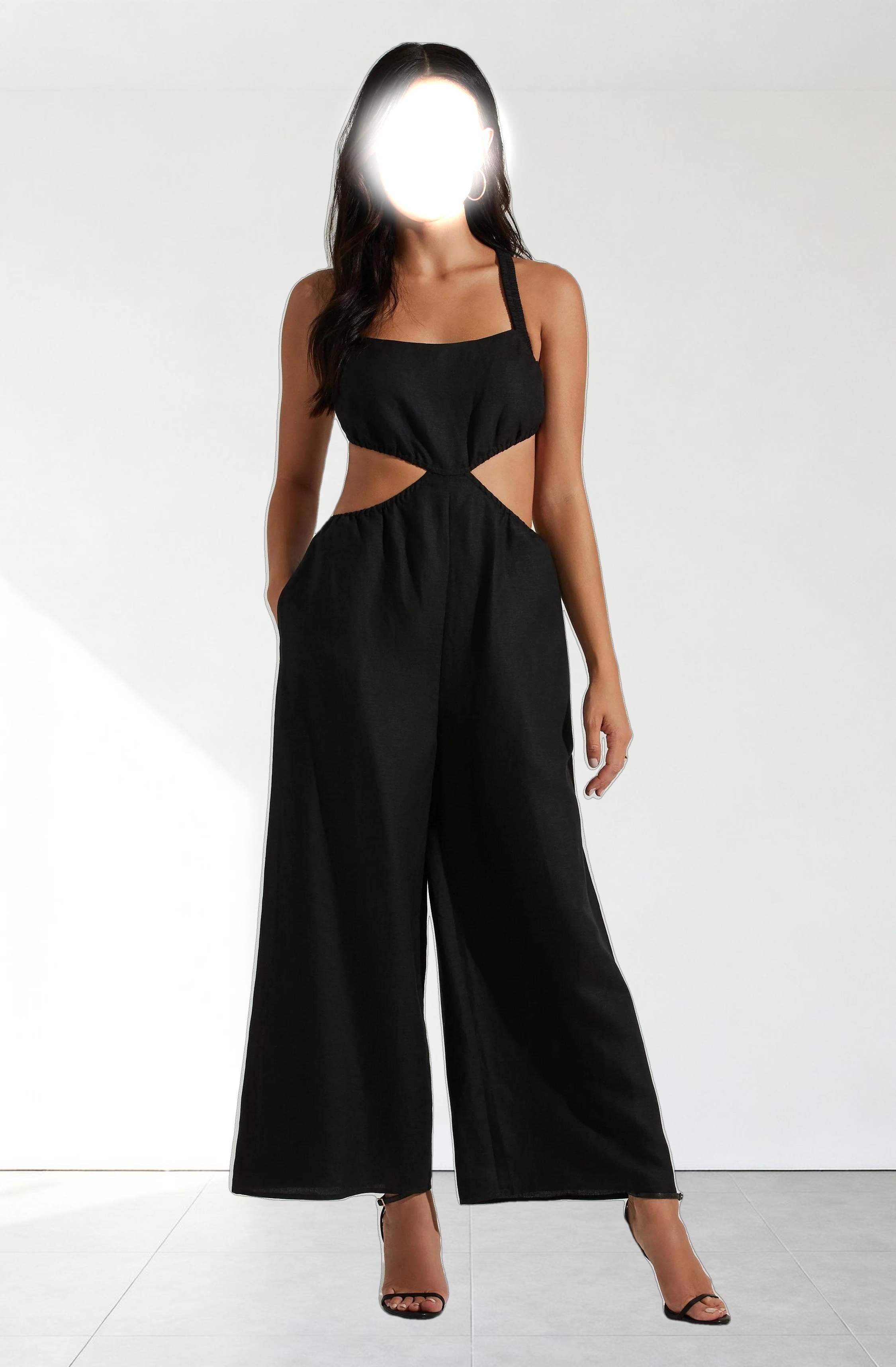Marise Cutout Wide Leg Jumpsuit