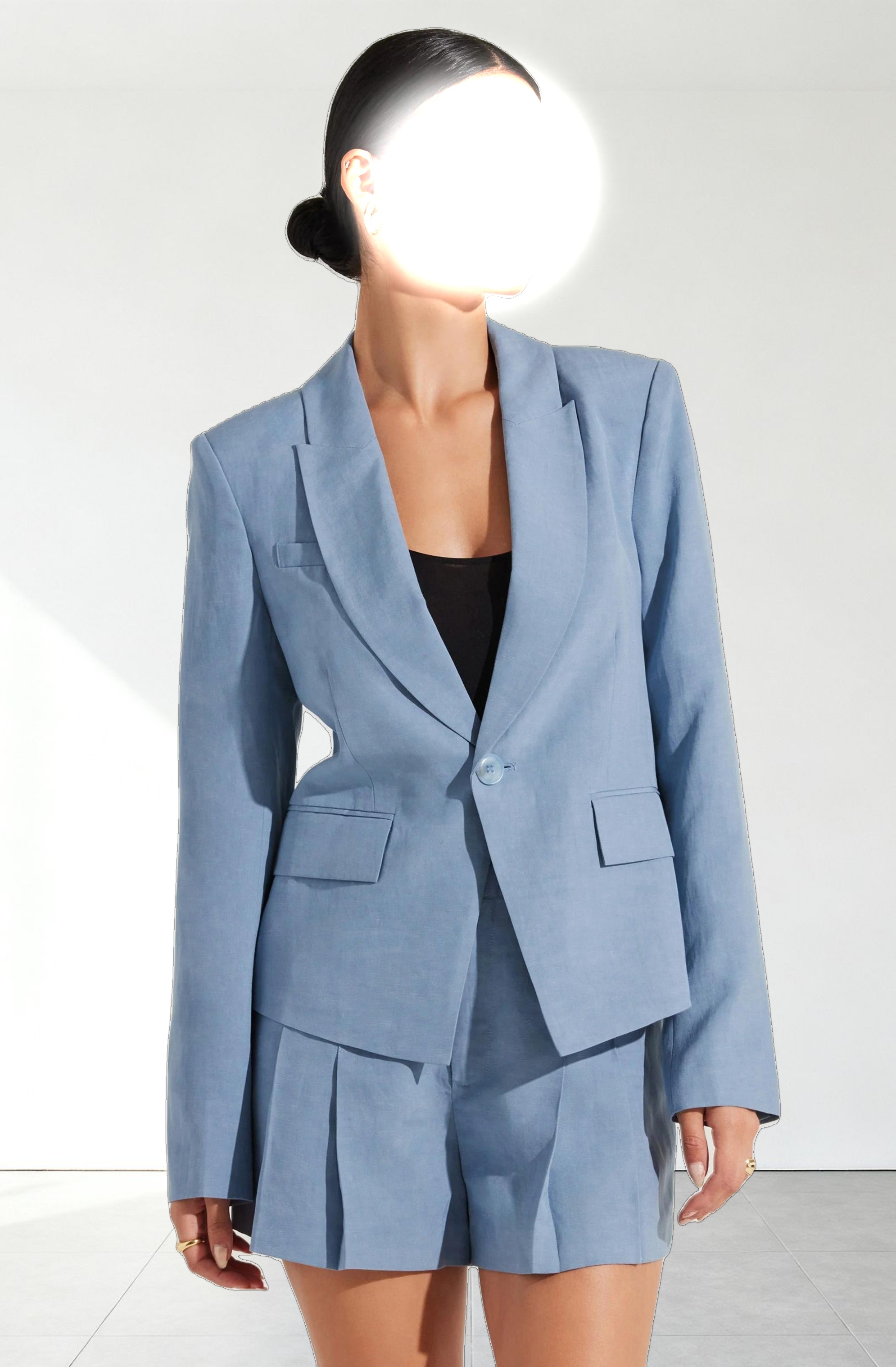 Artice Linen-Blend Blazer