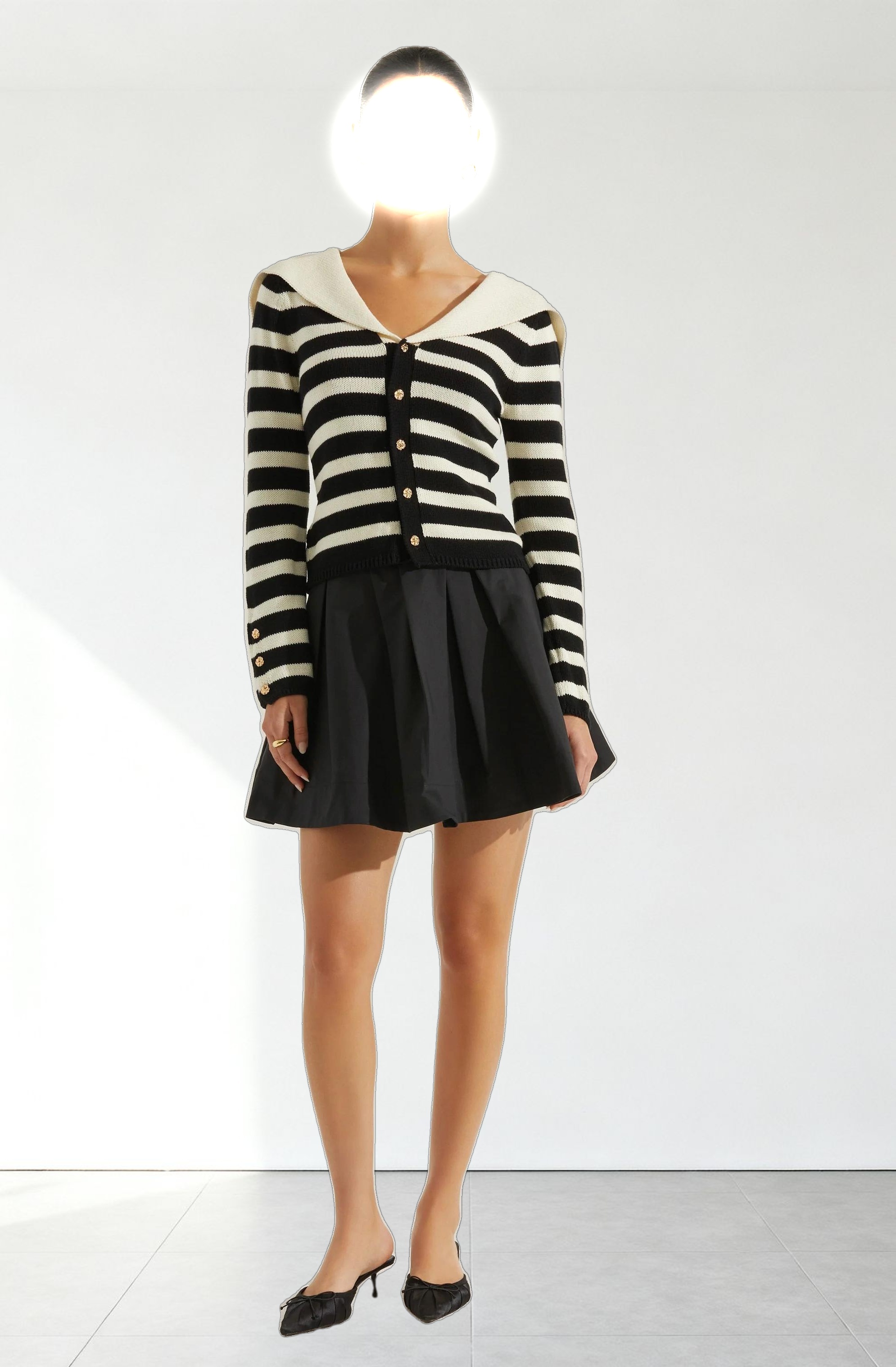 Antheia Pleated Mini Skirt