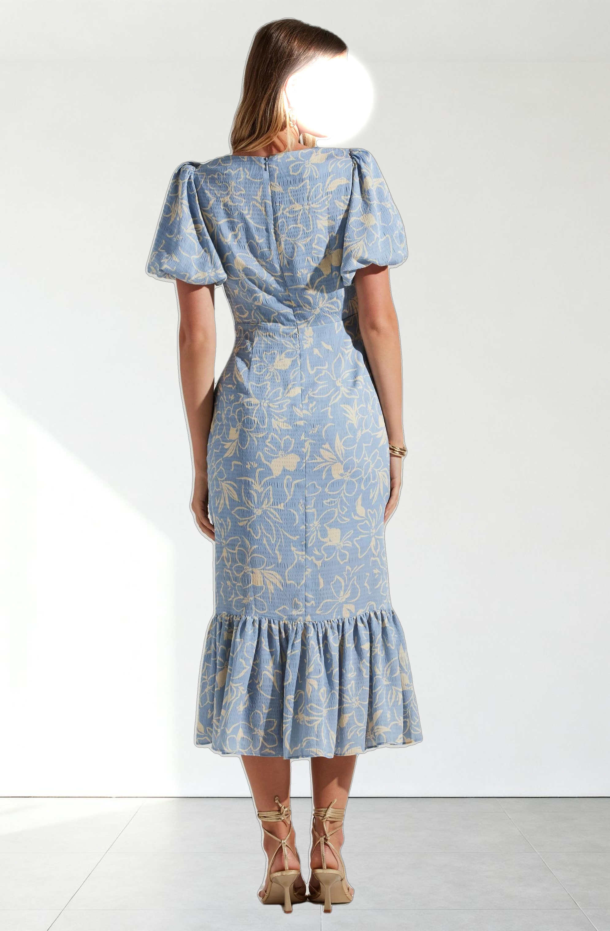 Modena Floral Midi Dress