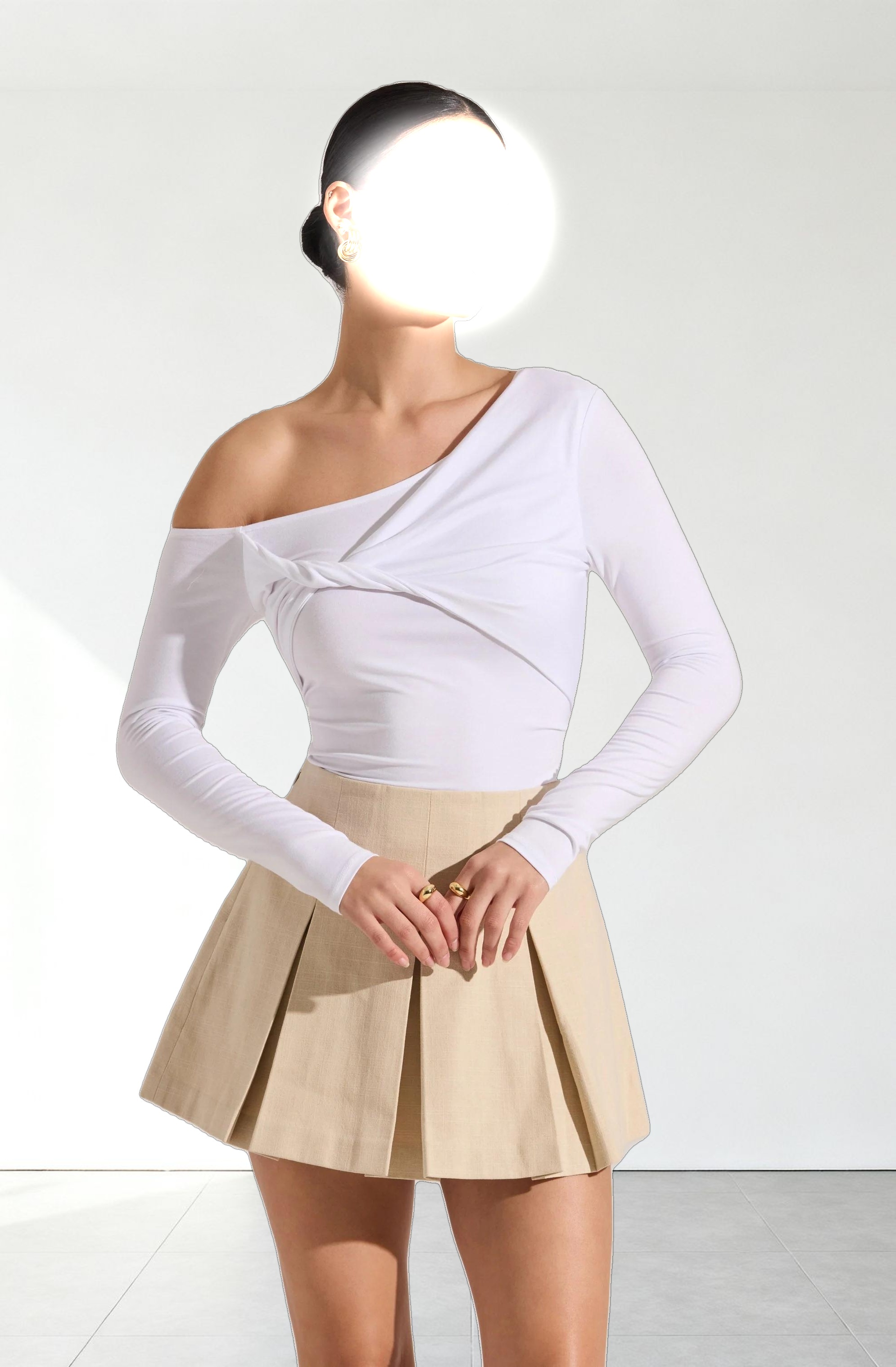 Kora Twist Front Top