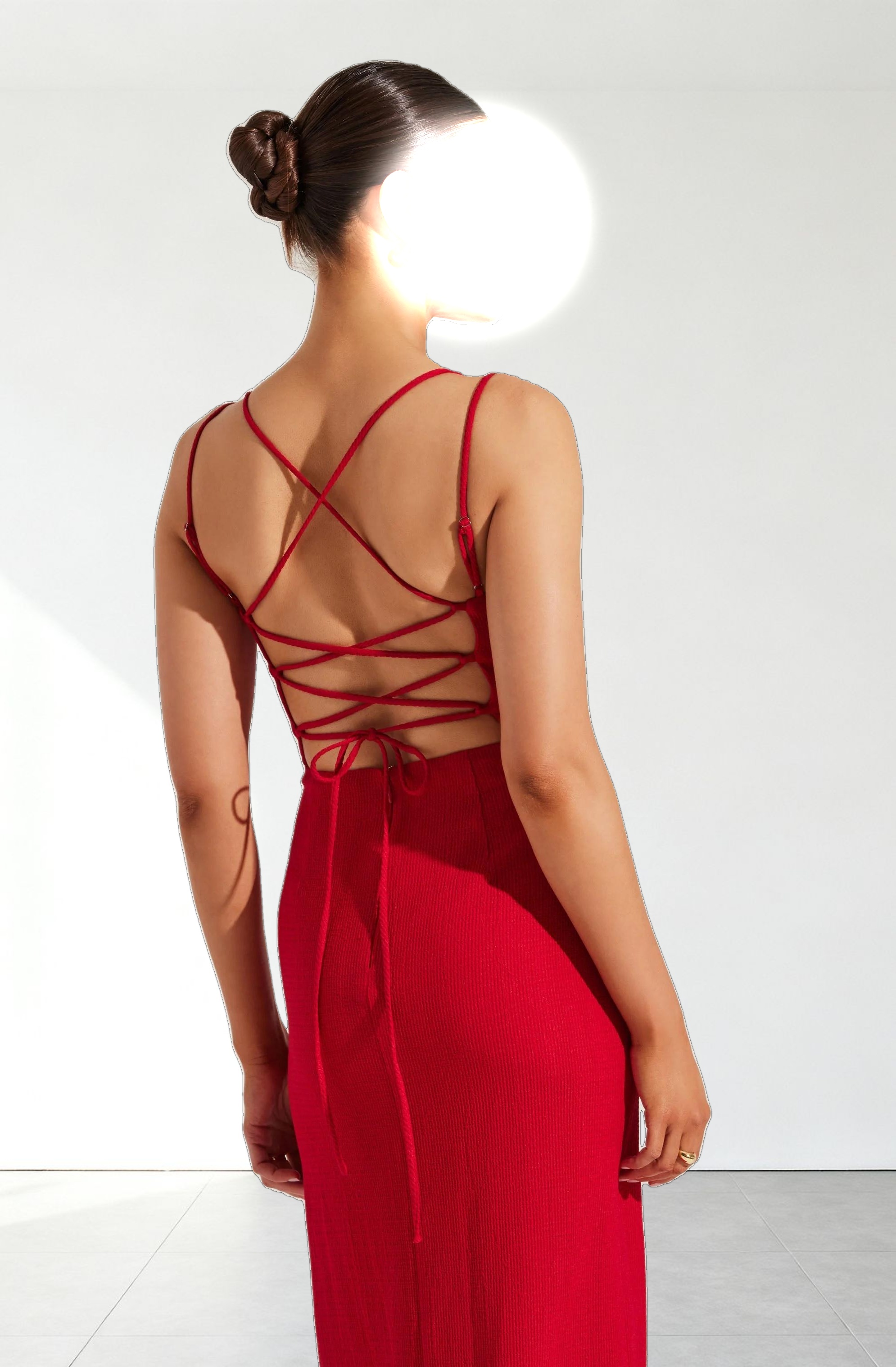 Brinda Wrap Midi Dress