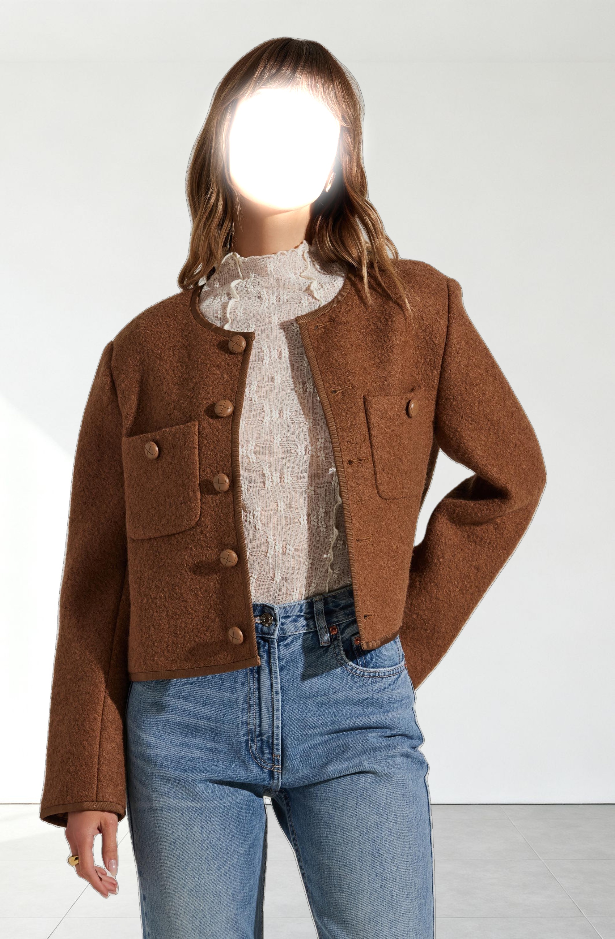 Calliope Wool Blend Jacket