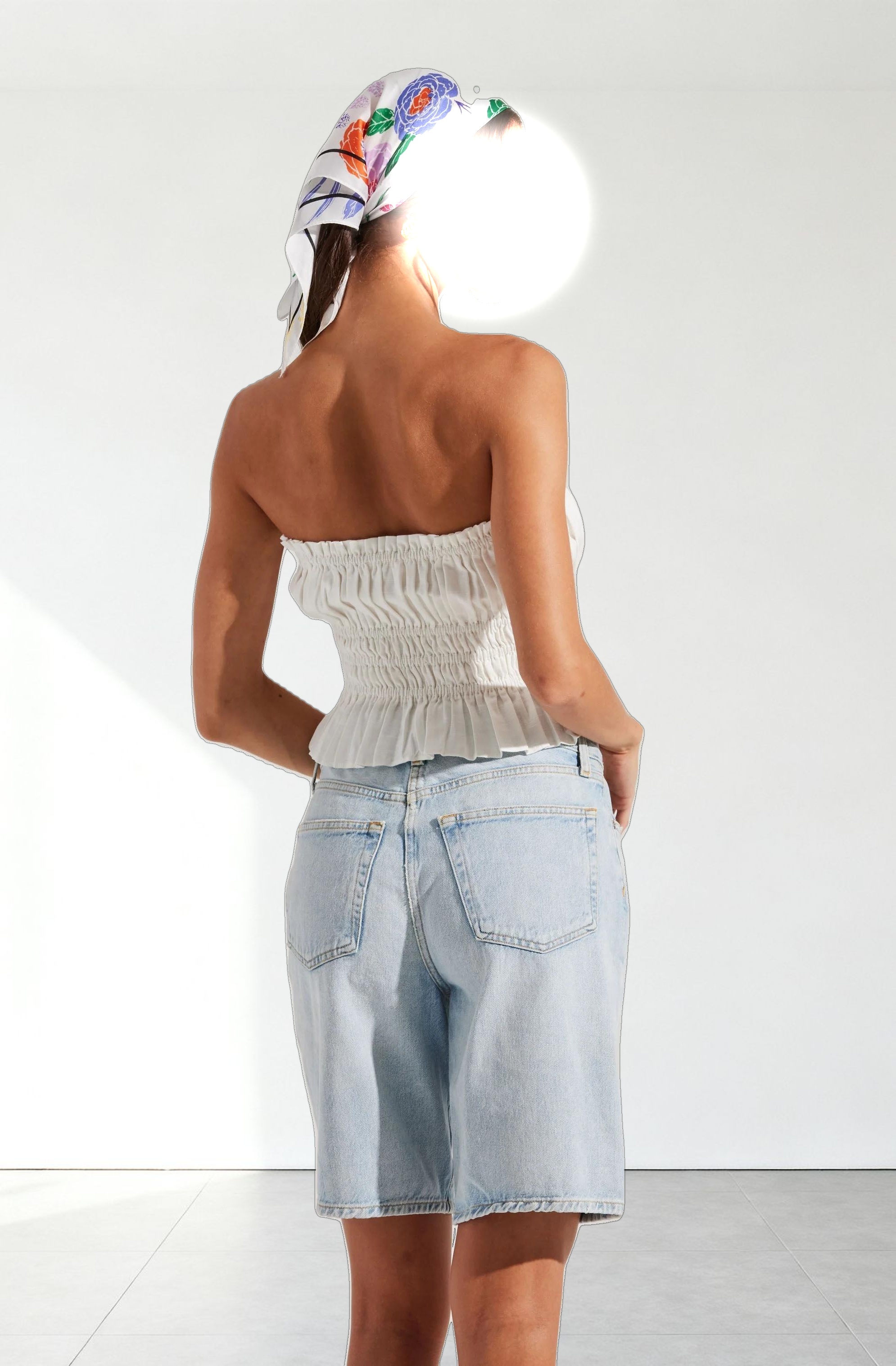 Biffy Smocked Tube Top