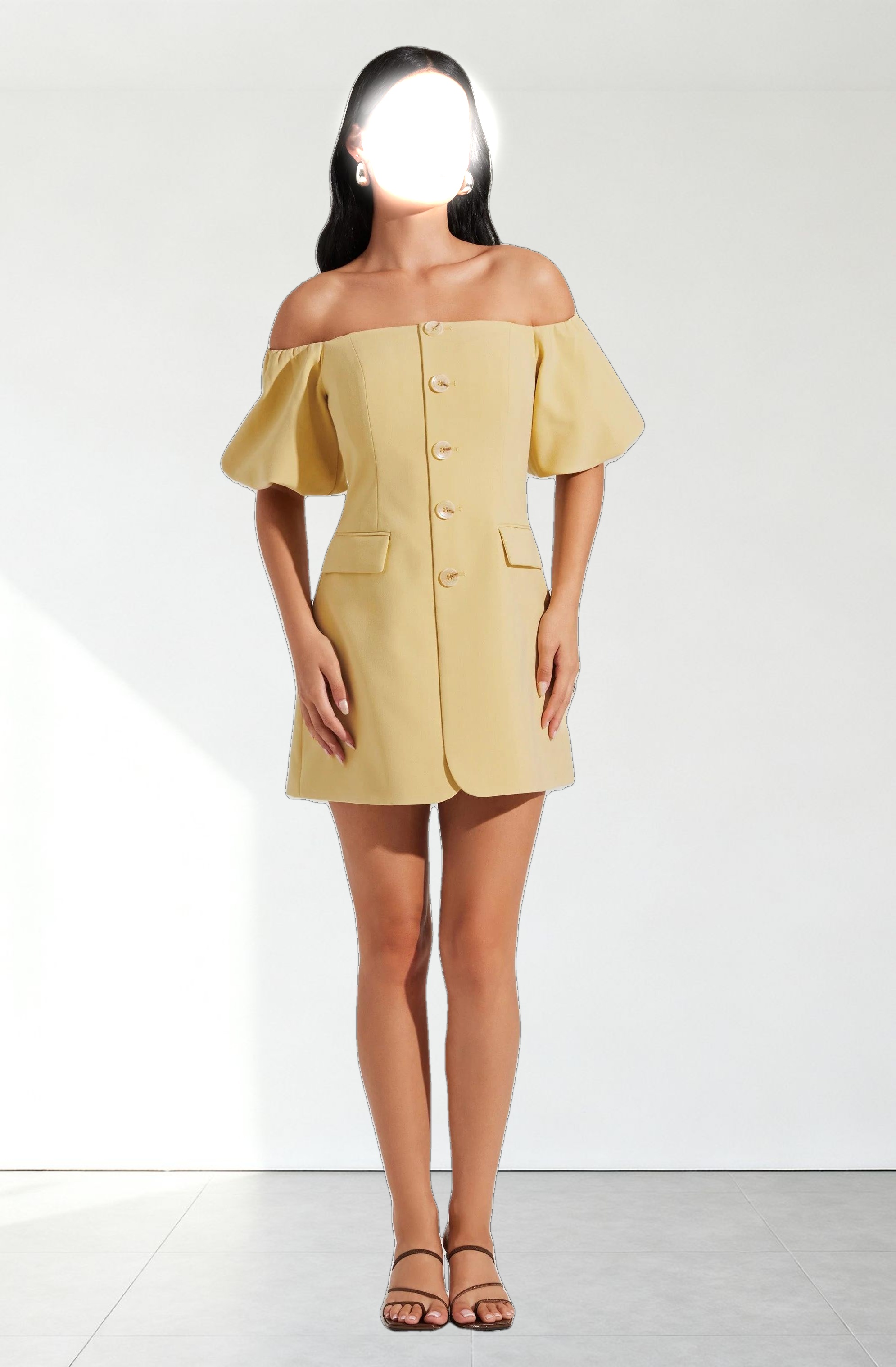Biviana Off Shoulder Mini Dress