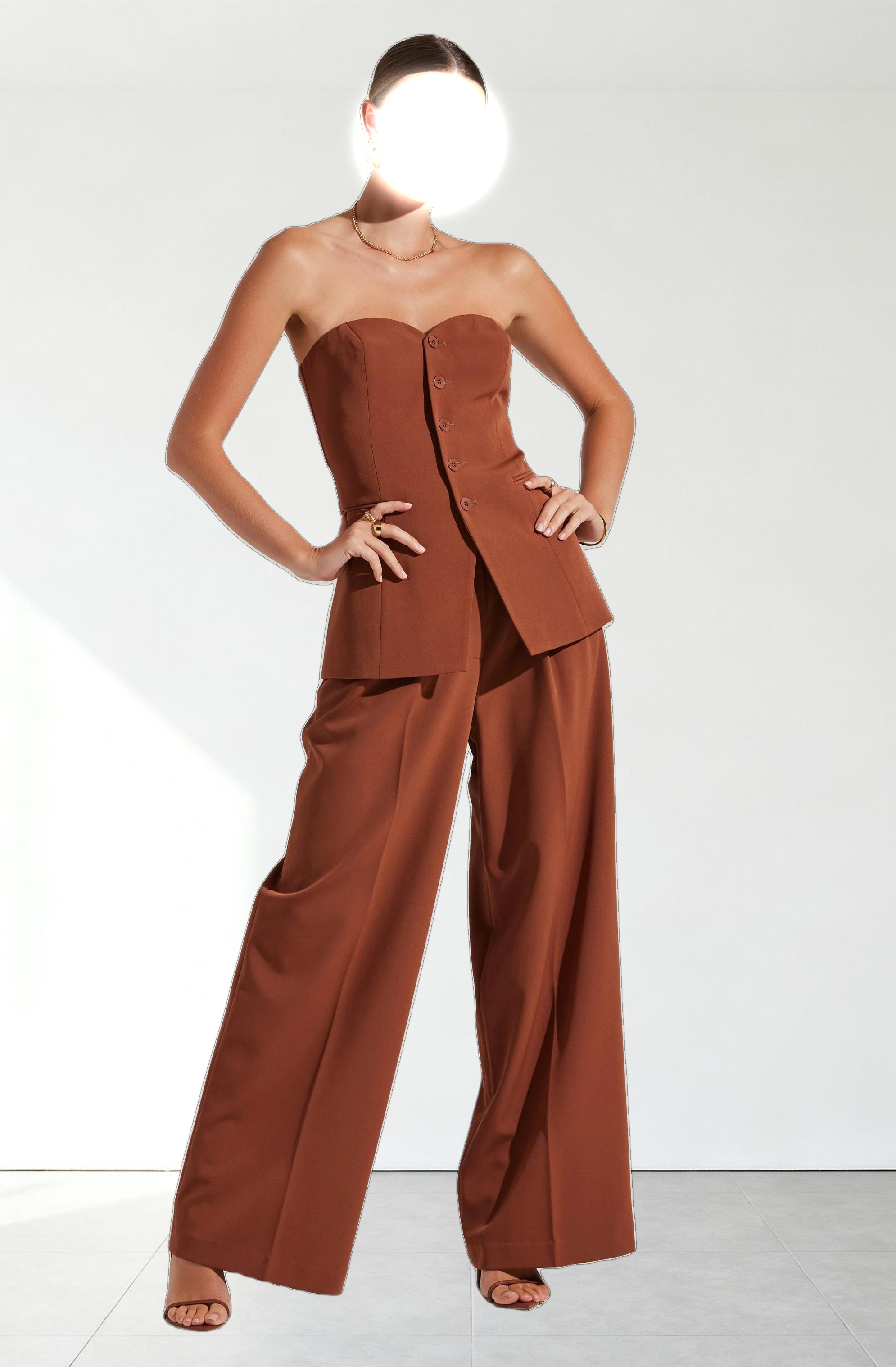 Milani Tailored Bustier Top