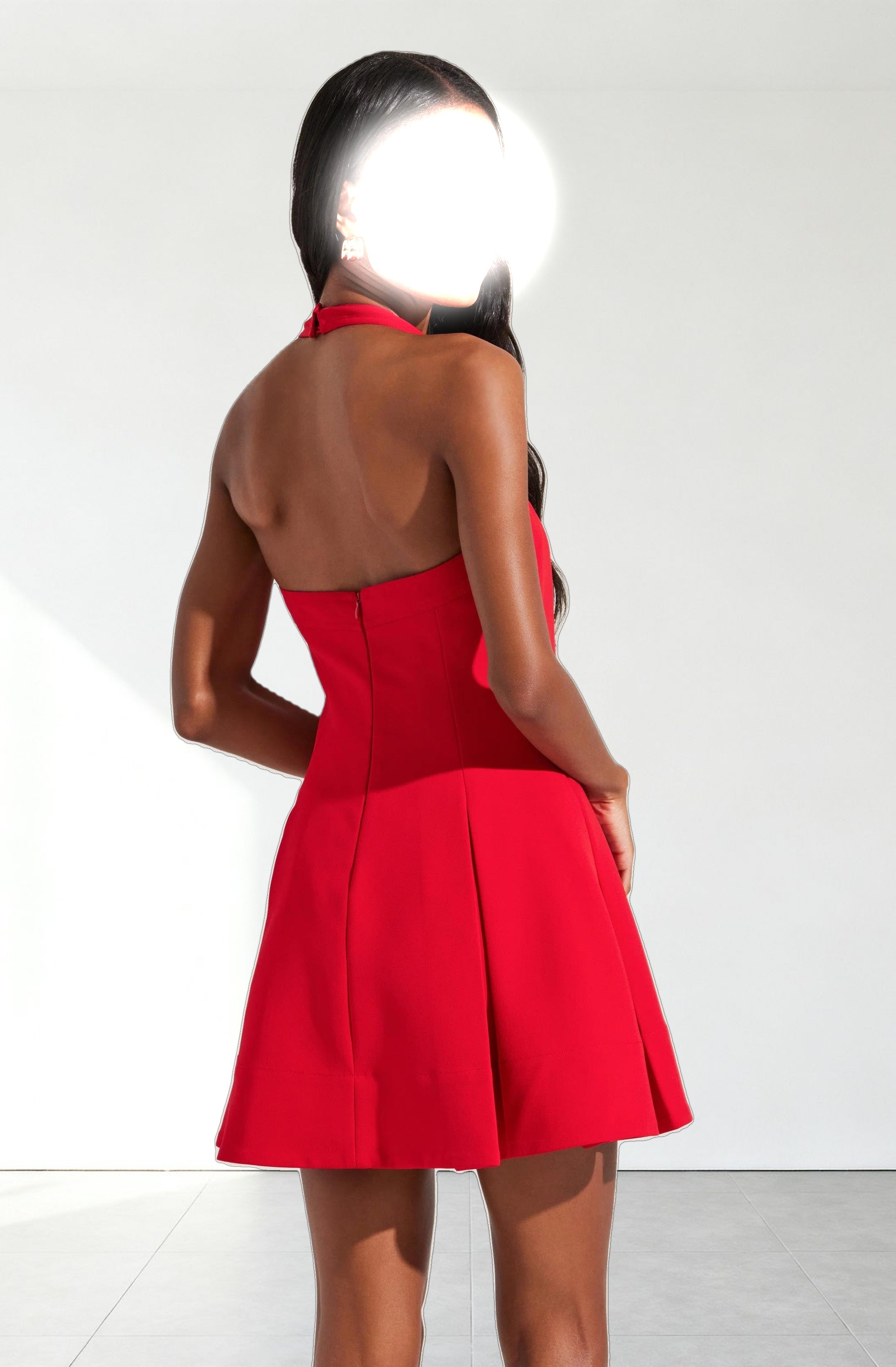 Lilibeth Halter Neck Mini Dress