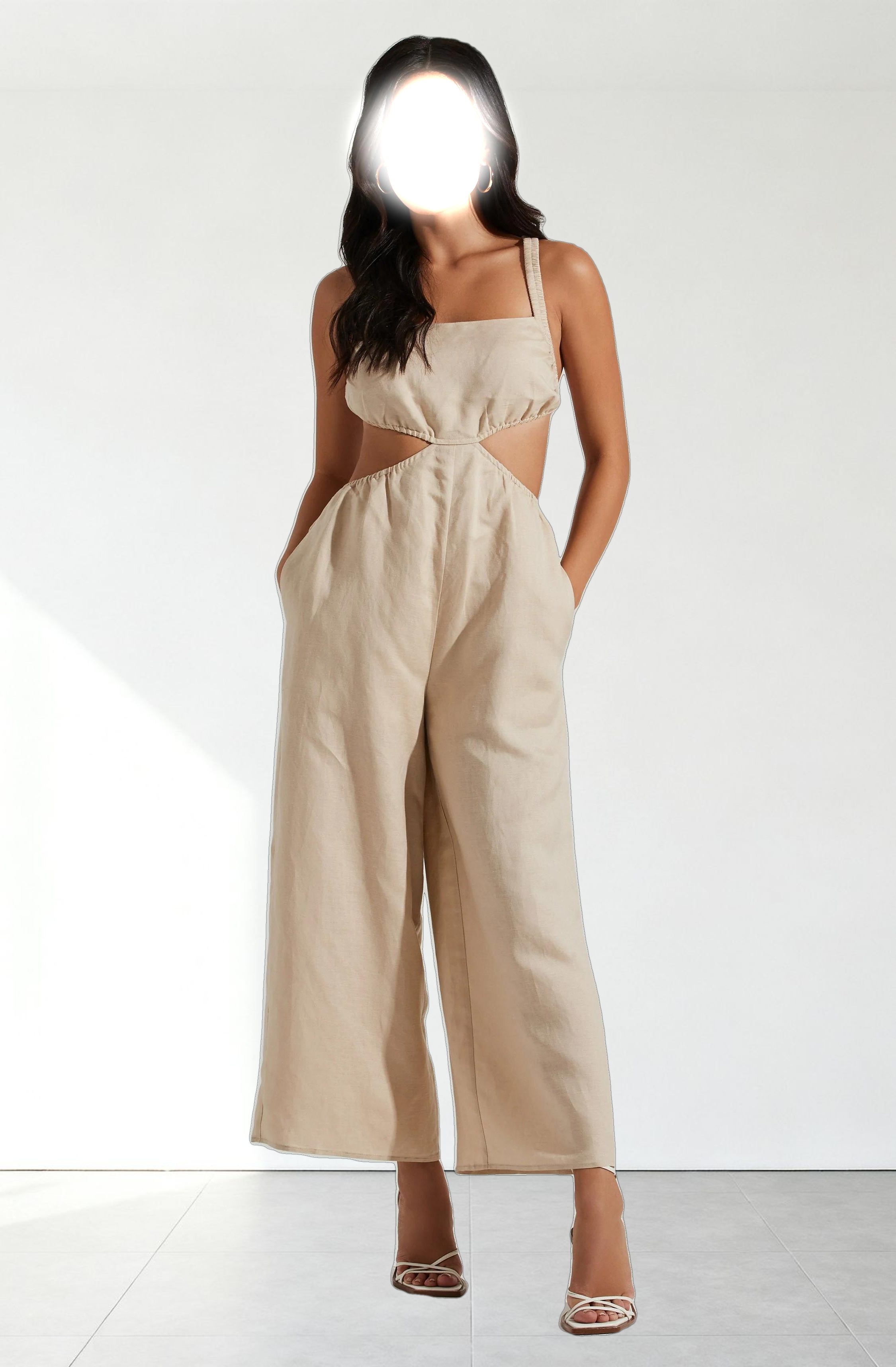 Marise Cutout Wide Leg Jumpsuit