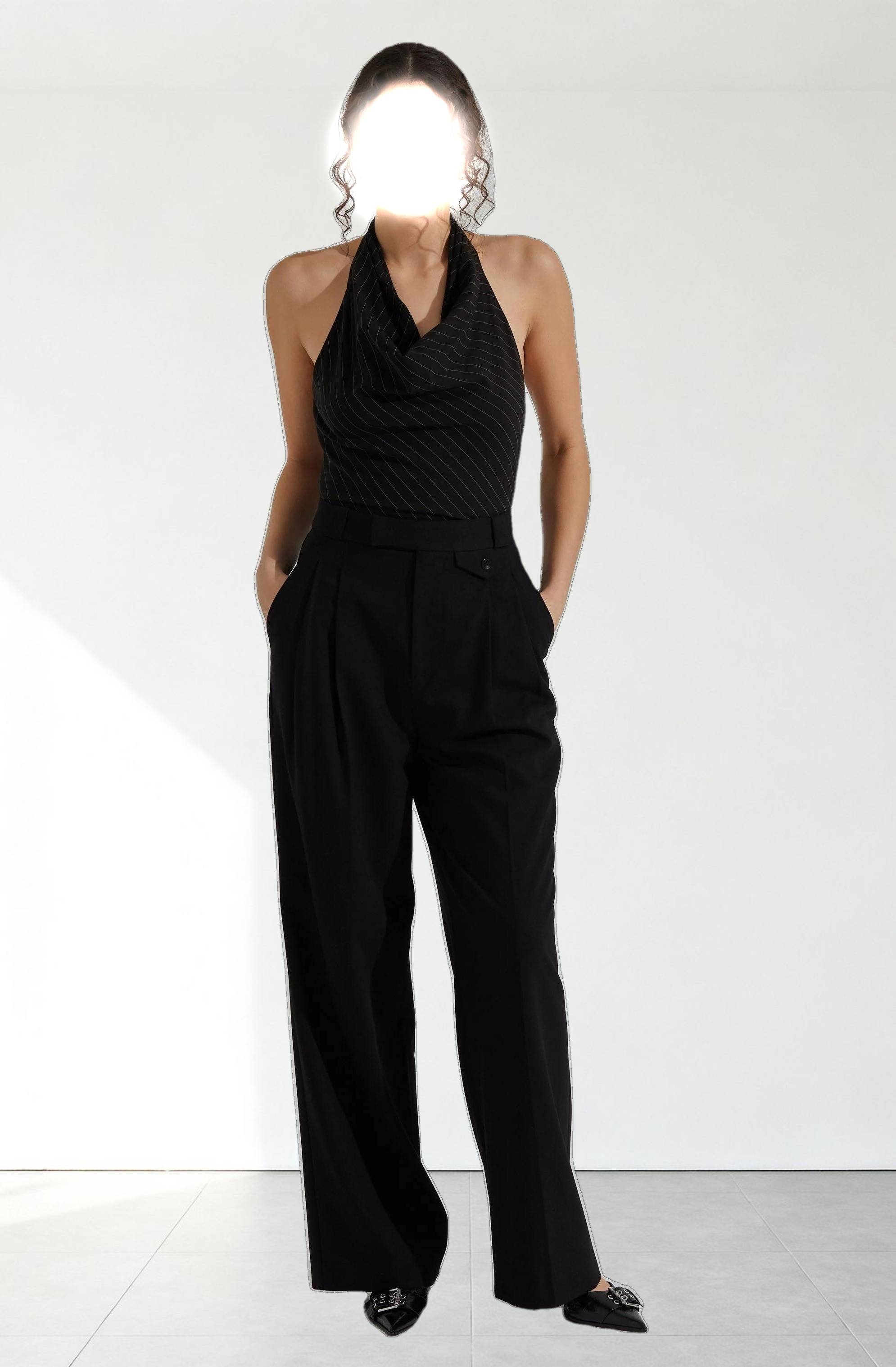 Bryony High Waisted Trouser Pants