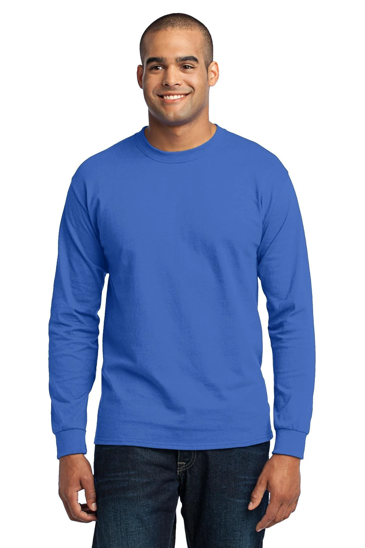 Poly/Cotton Tall Long Sleeve Tee