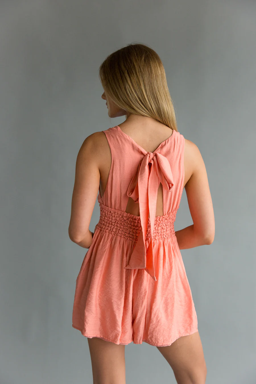 Skyla Tie Back Romper