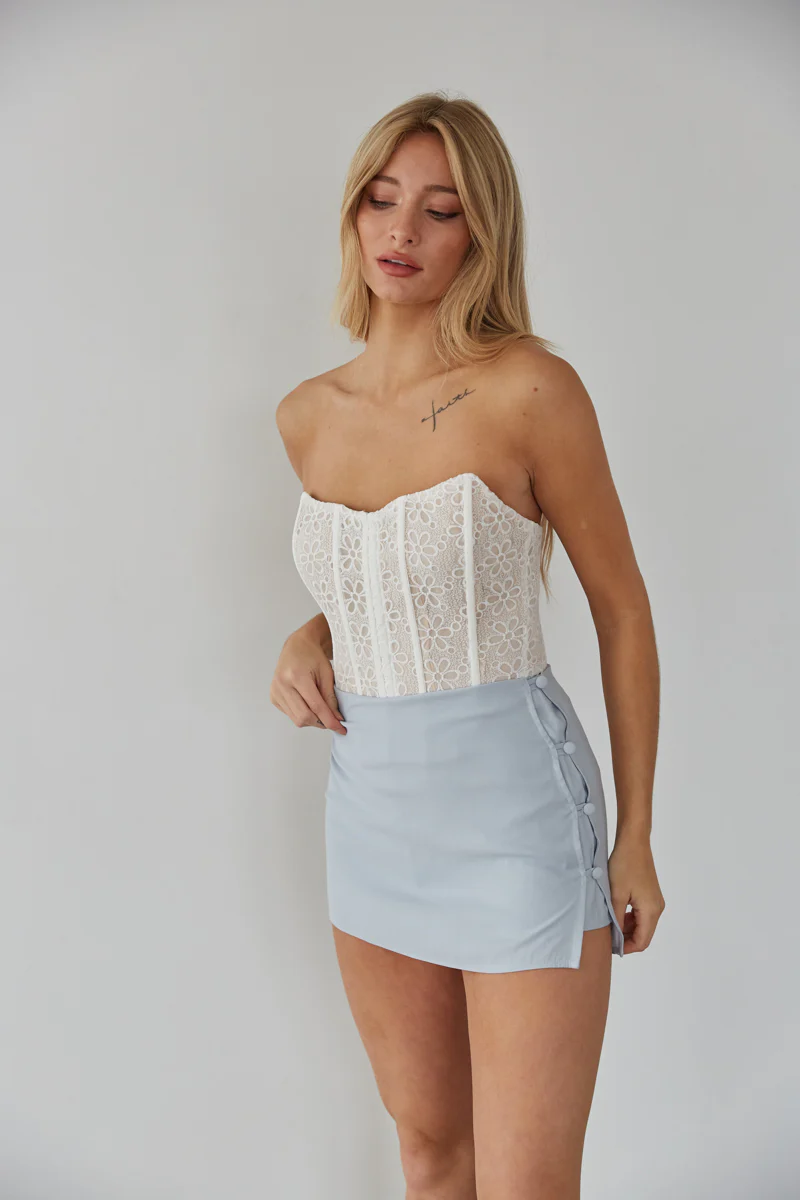 Beck Button Mini Skort