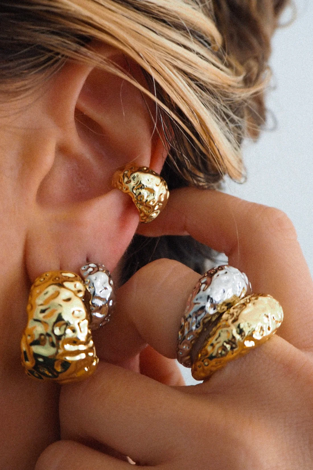 LUV AJ Mini Molten Hoops