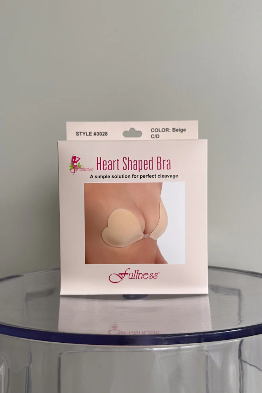 Heart Shaped Sticky Bra