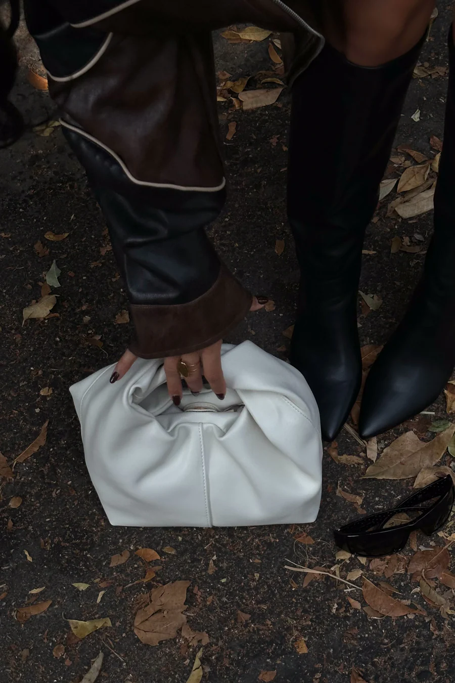 Misty Knotted Handle Bag